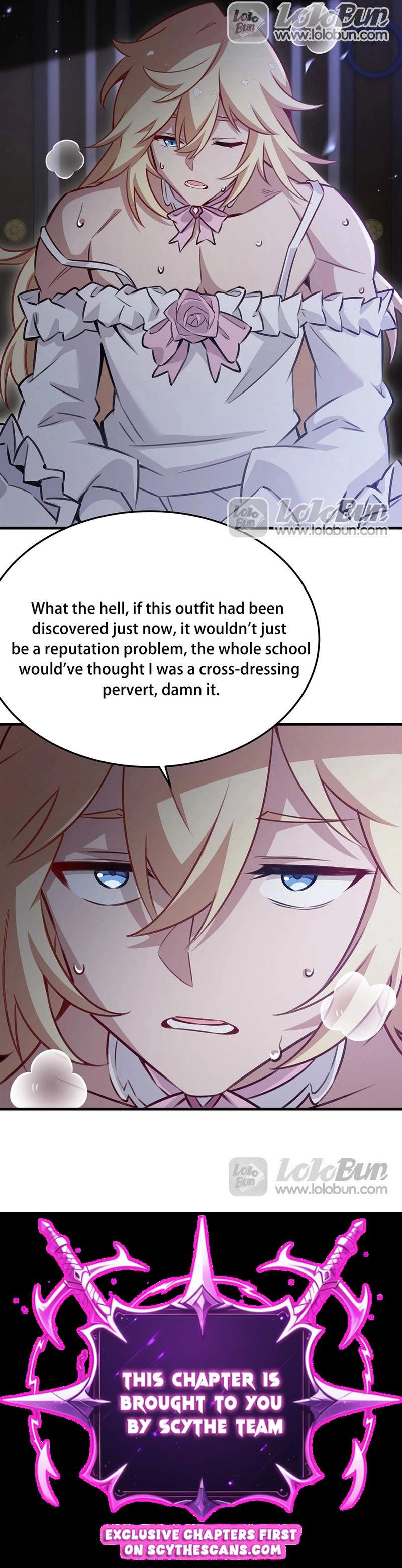 The Yellow-haired Villain in Female Main Character's Novel wants Happiness Chapter 83 page 8