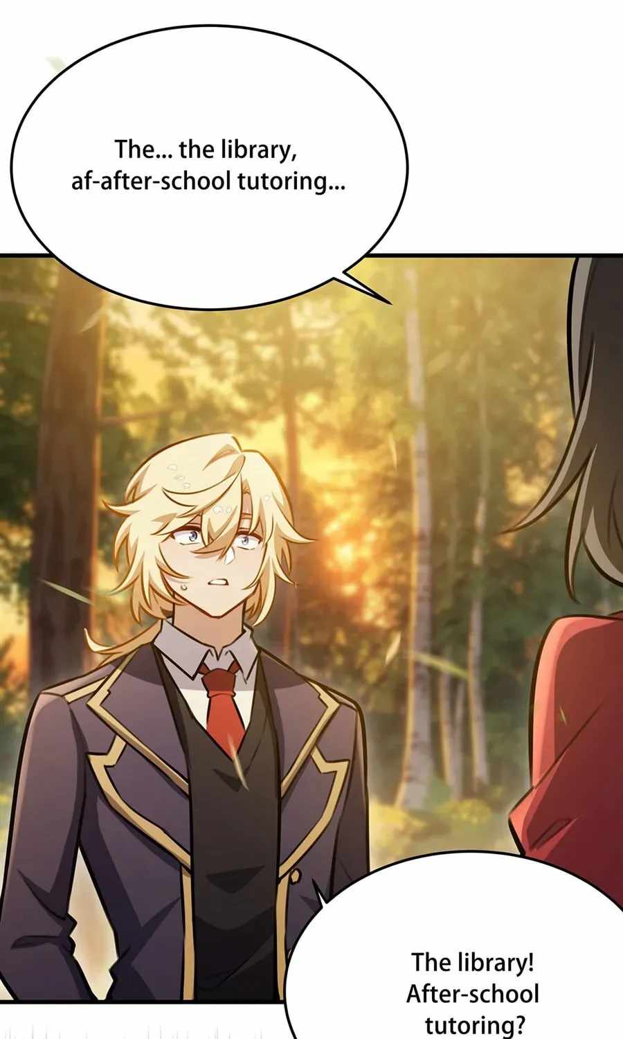 The Yellow-haired Villain in Female Main Character's Novel wants Happiness Chapter 85 page 6