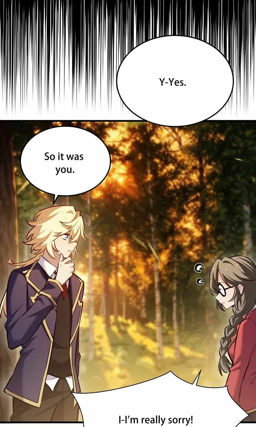 The Yellow-haired Villain in Female Main Character's Novel wants Happiness Chapter 85 page 12