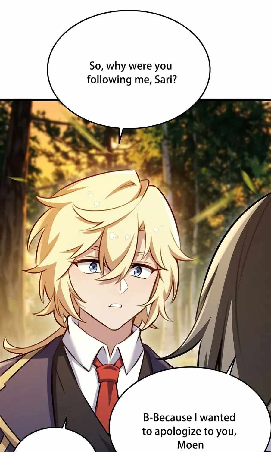 The Yellow-haired Villain in Female Main Character's Novel wants Happiness Chapter 85 page 14