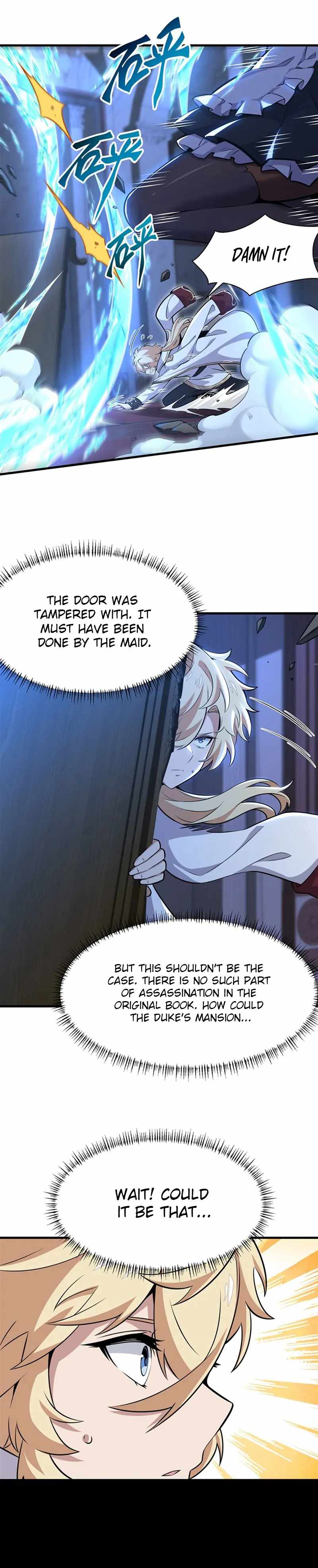 The Yellow-haired Villain in Female Main Character's Novel wants Happiness Chapter 9 page 16