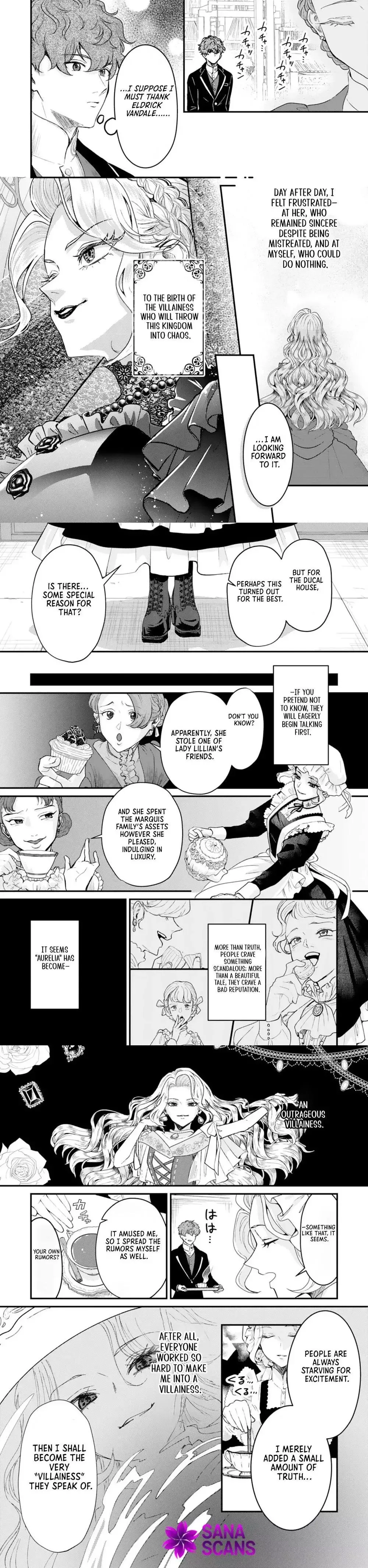 Then I'll Become a Villainess — How Does It Feel to Be Avenged? Chapter 7 page 3
