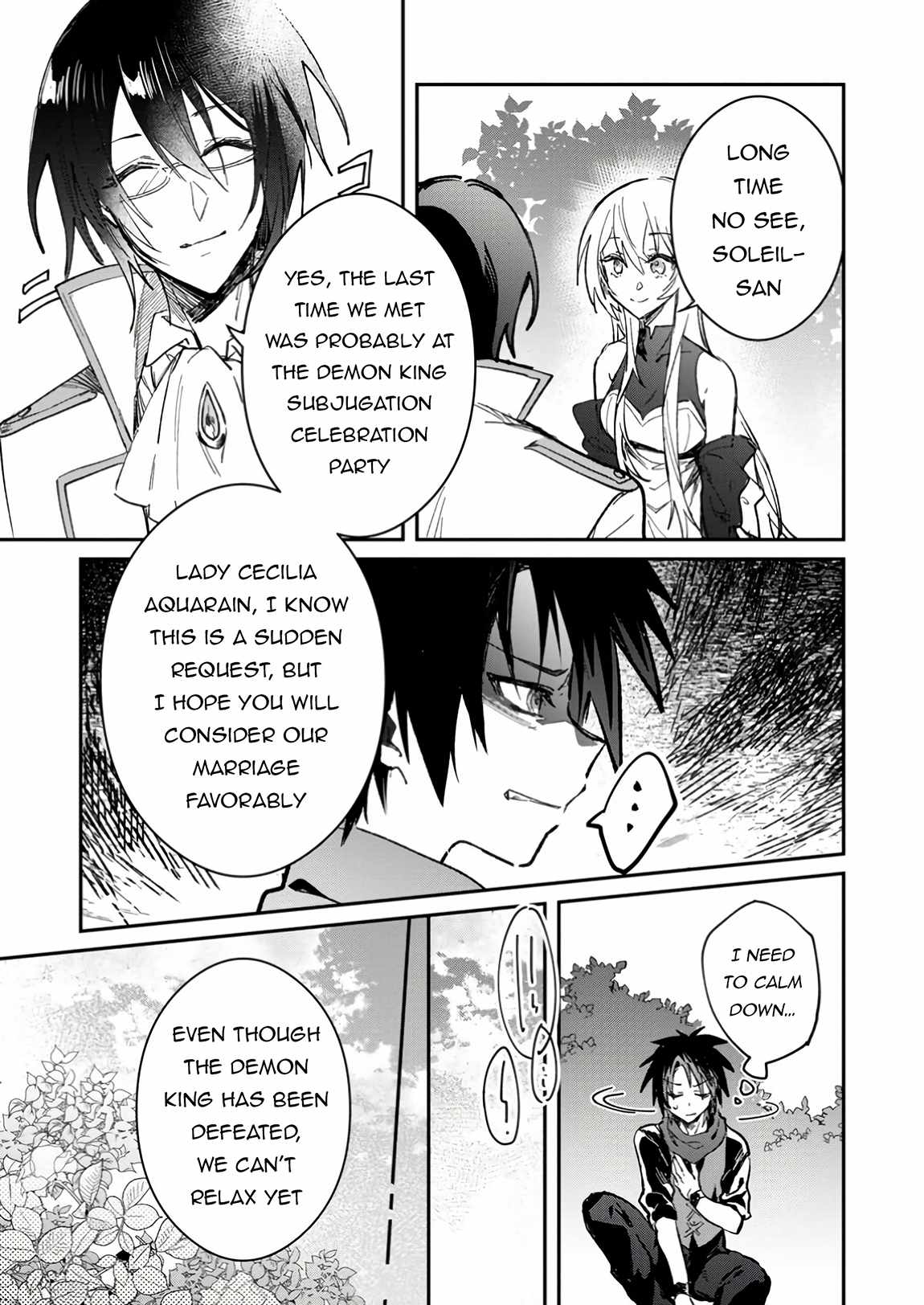 There Was a Cute Girl in the Hero’s Party, so I Tried Confessing to Her Chapter 50.1 page 8