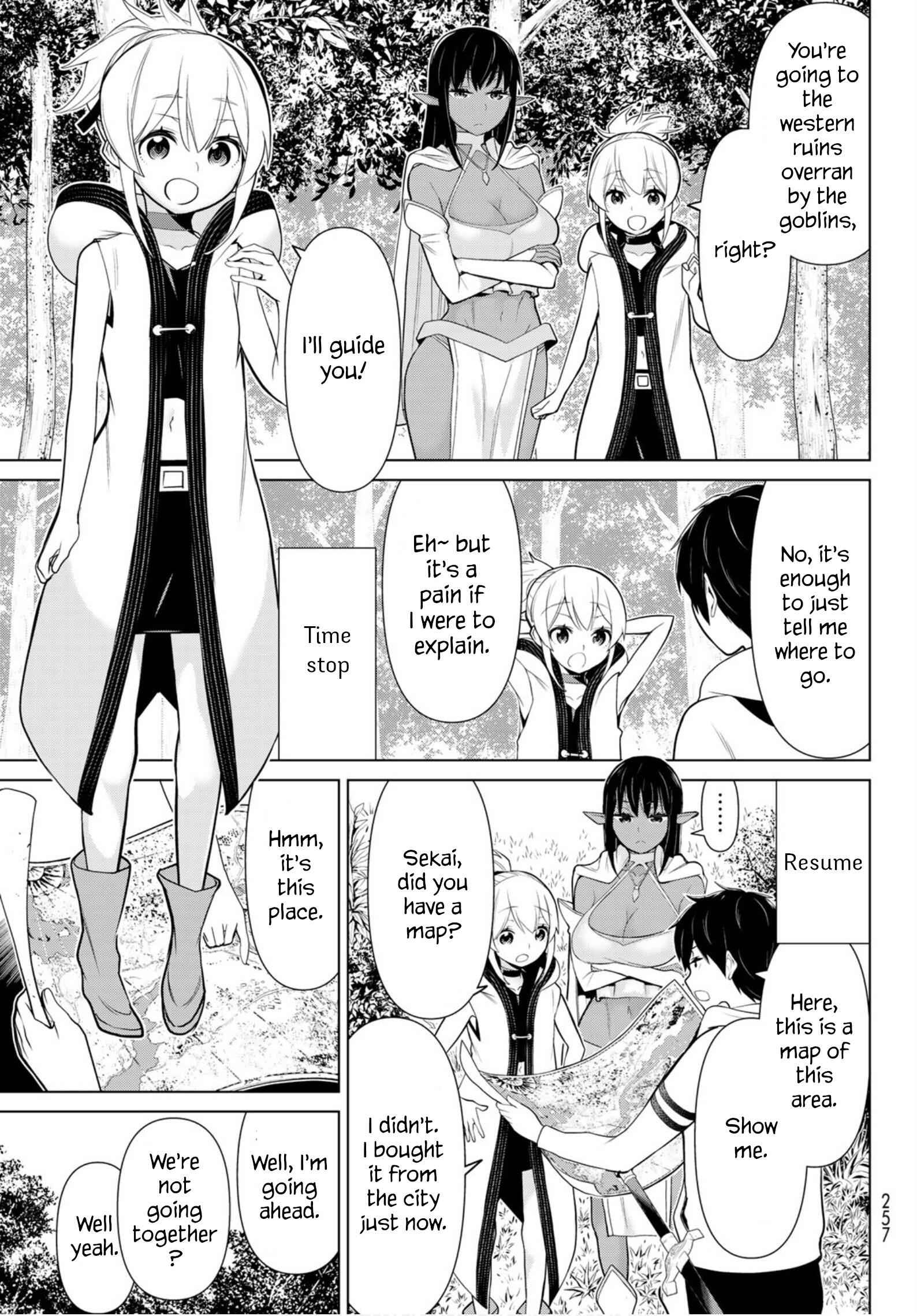 Time Stop Brave Chapter 4 page 1