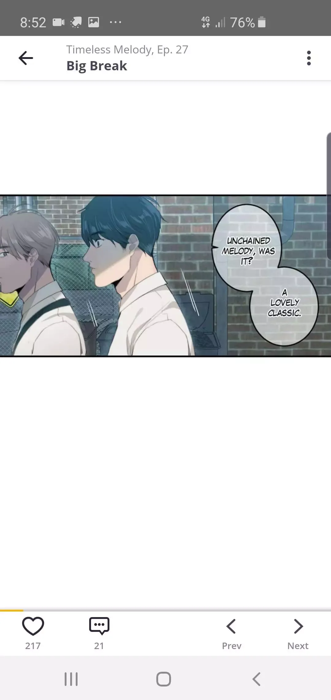 Timeless melody Chapter 27 page 2