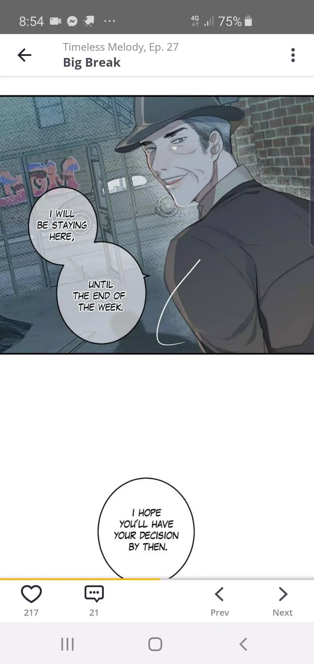 Timeless melody Chapter 27 page 17