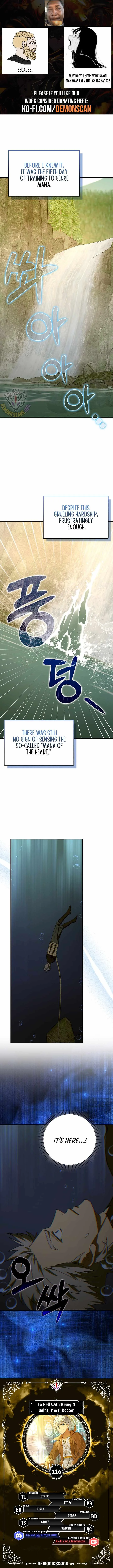 To Hell With Being A Saint, I’m A Doctor Chapter 116 page 1