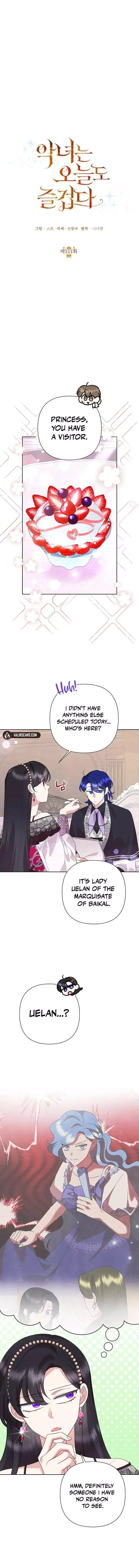 Today the Villainess has Fun Again Chapter 111 page 7