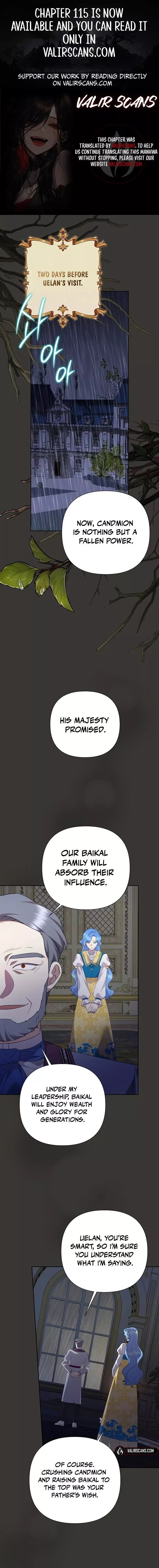 Today the Villainess has Fun Again Chapter 112 page 1