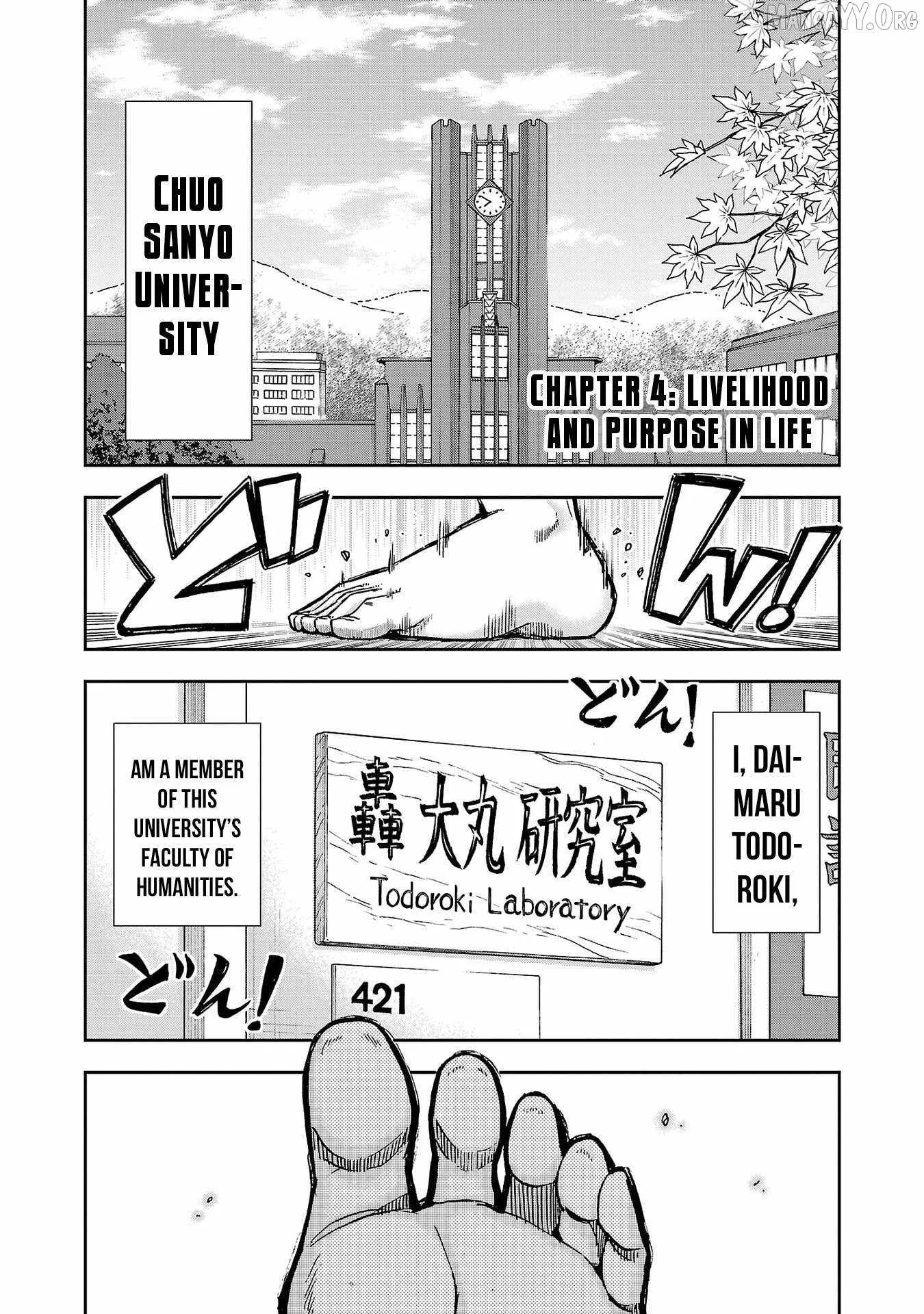 Todoroki Daimaru no Kikai Taikendan Chapter 4 page 2
