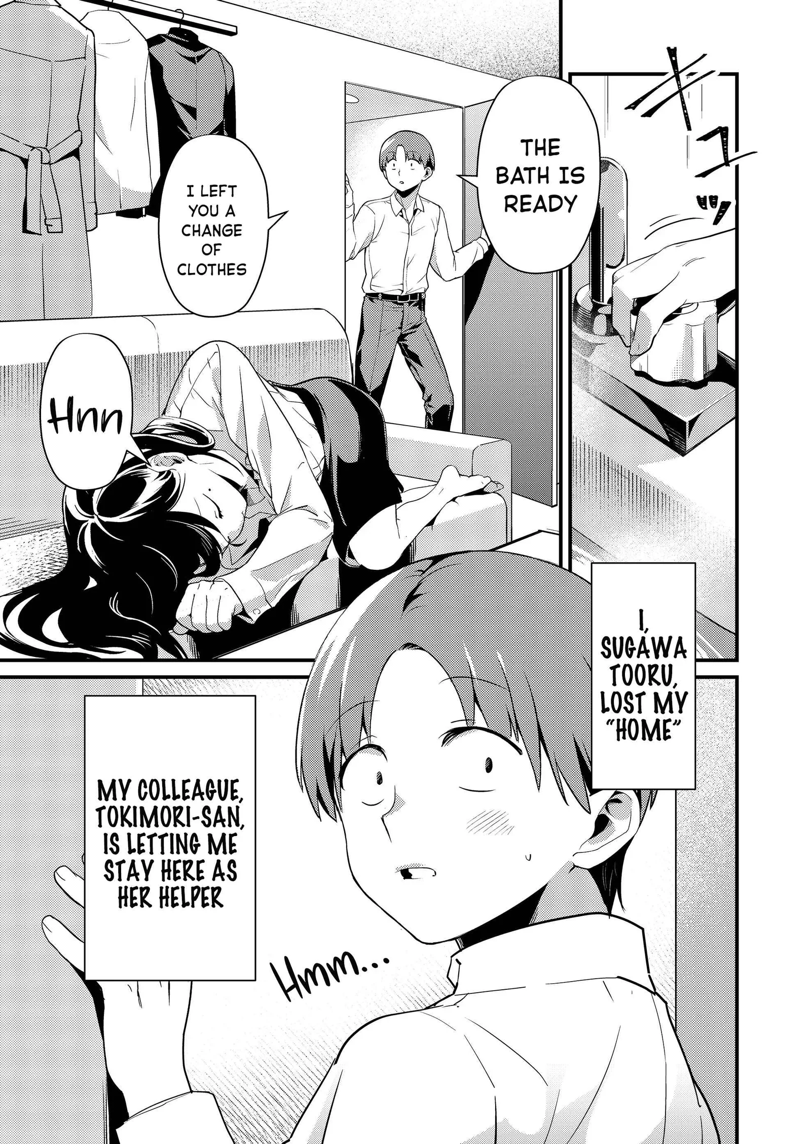 Tokimari-san is Completely Defenseless!! Chapter 1 page 8