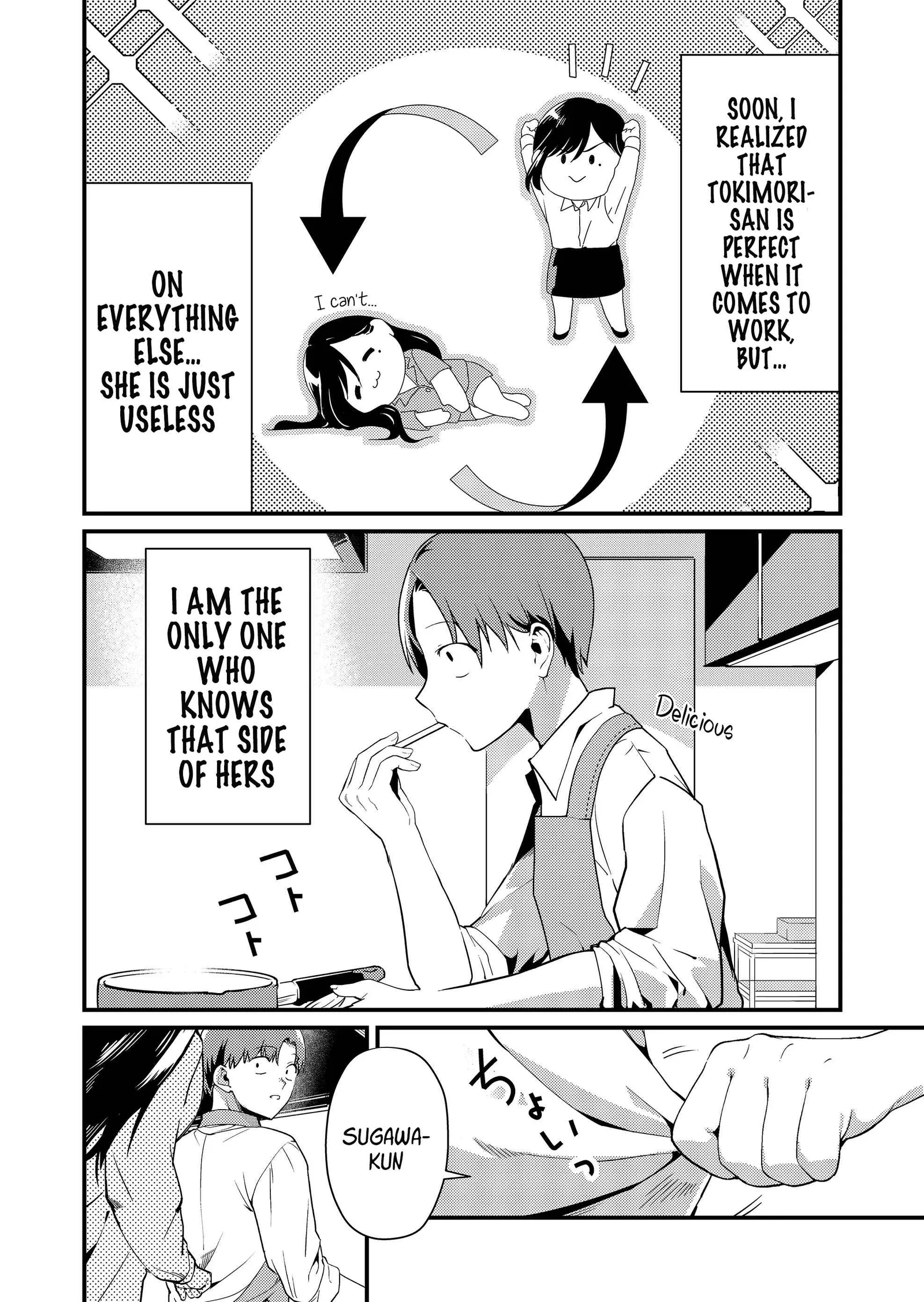 Tokimari-san is Completely Defenseless!! Chapter 1 page 9