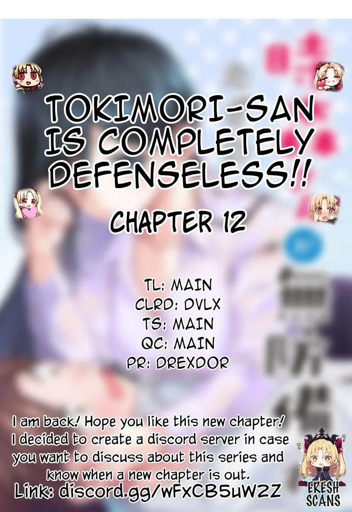 Tokimari-san is Completely Defenseless!! Chapter 12 page 1