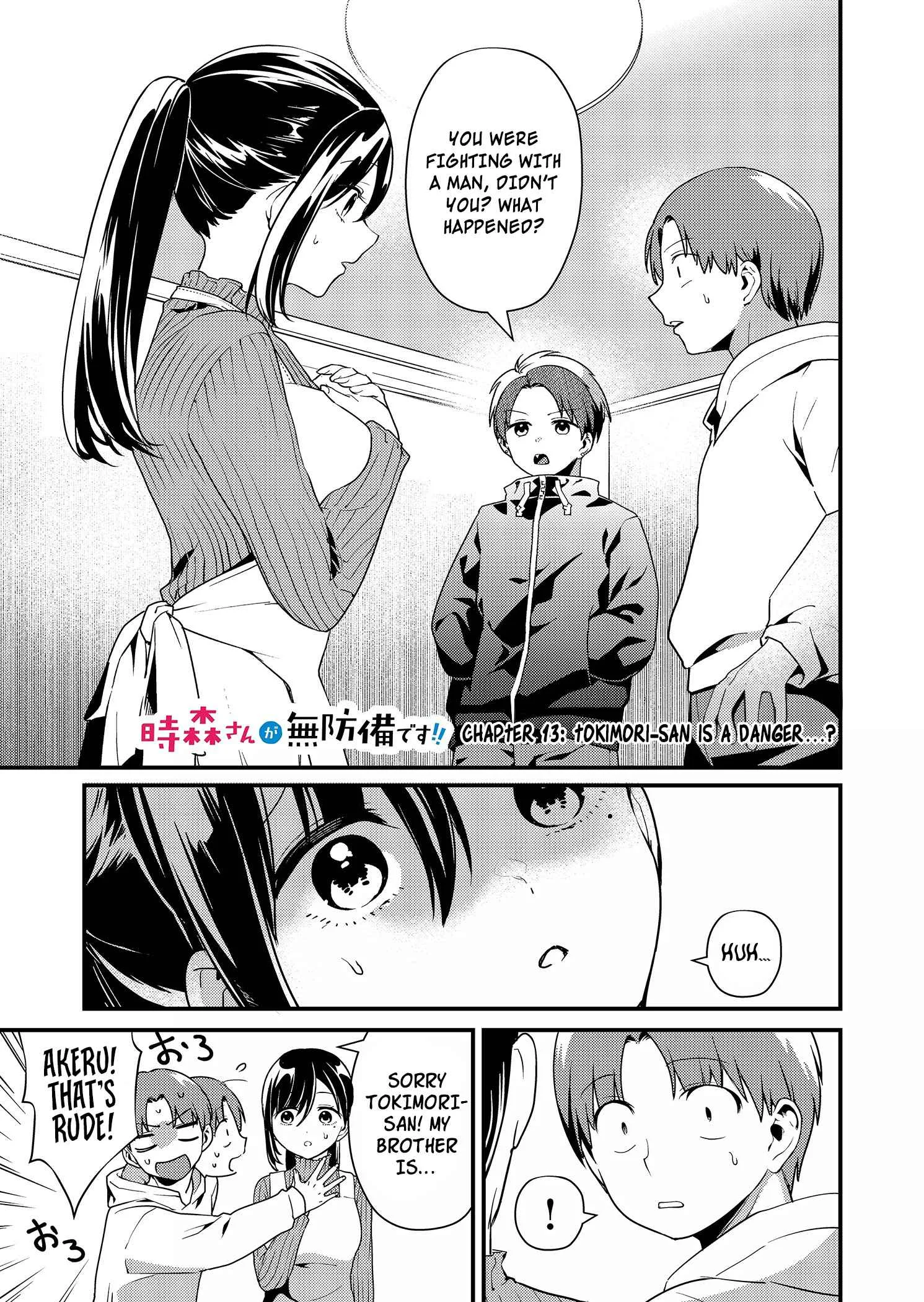 Tokimari-san is Completely Defenseless!! Chapter 13 page 2