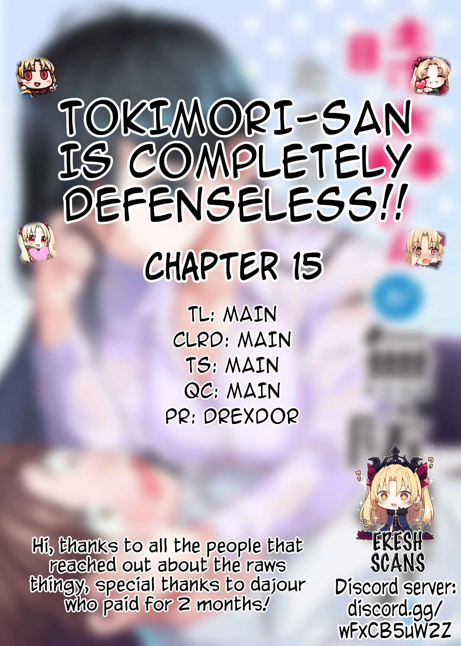 Tokimari-san is Completely Defenseless!! Chapter 15 page 1