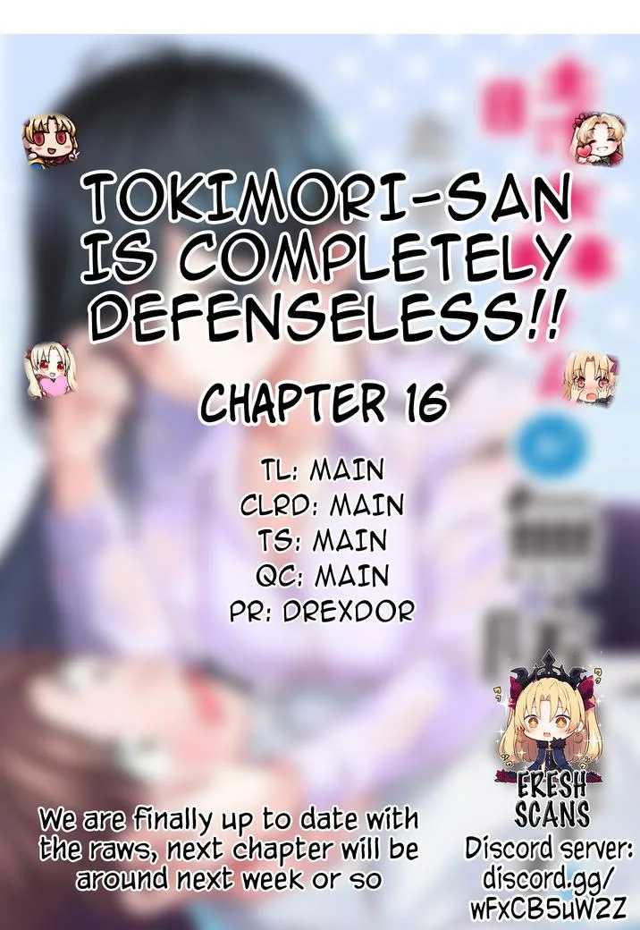 Tokimari-san is Completely Defenseless!! Chapter 16 page 1