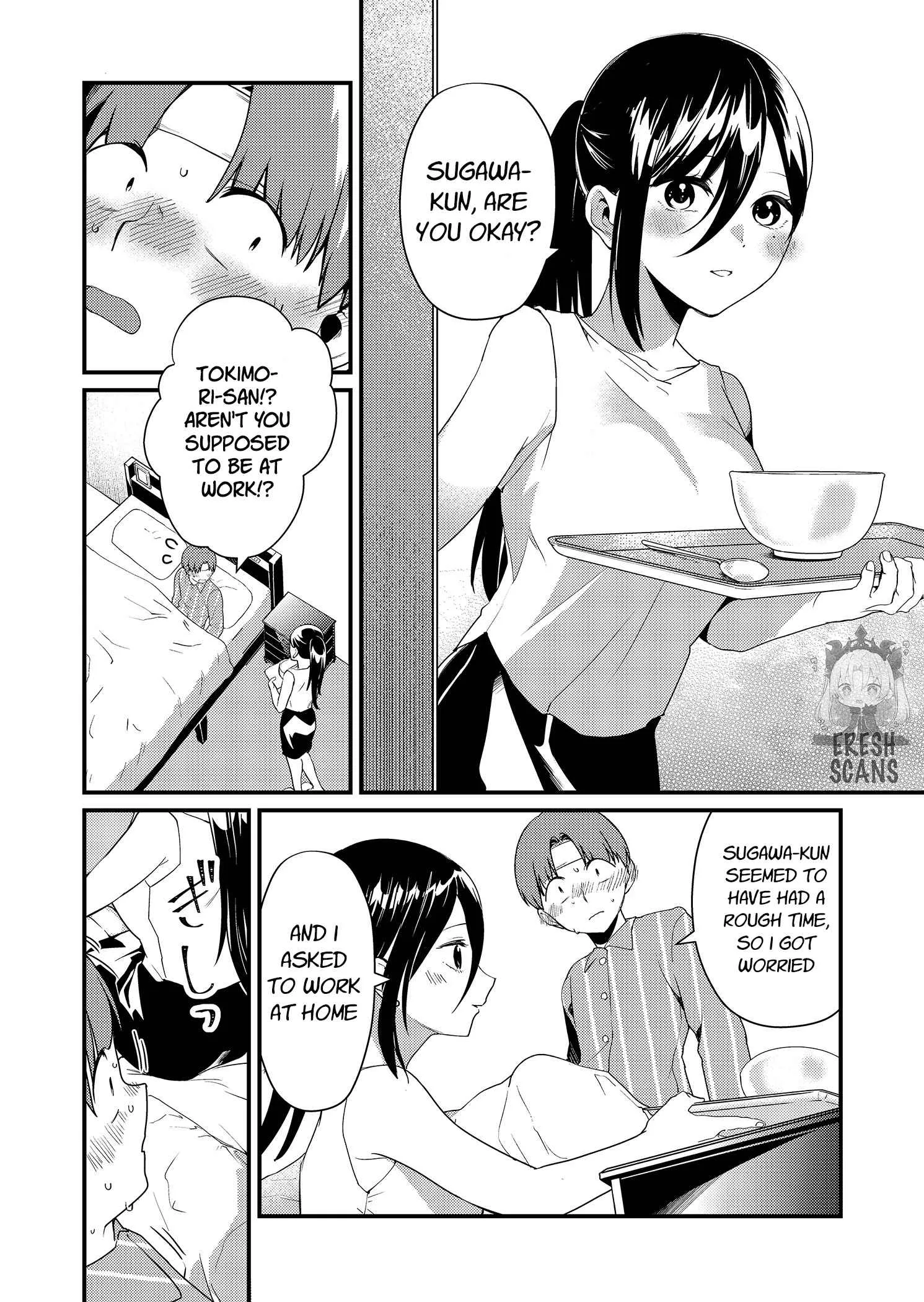 Tokimari-san is Completely Defenseless!! Chapter 17 page 3