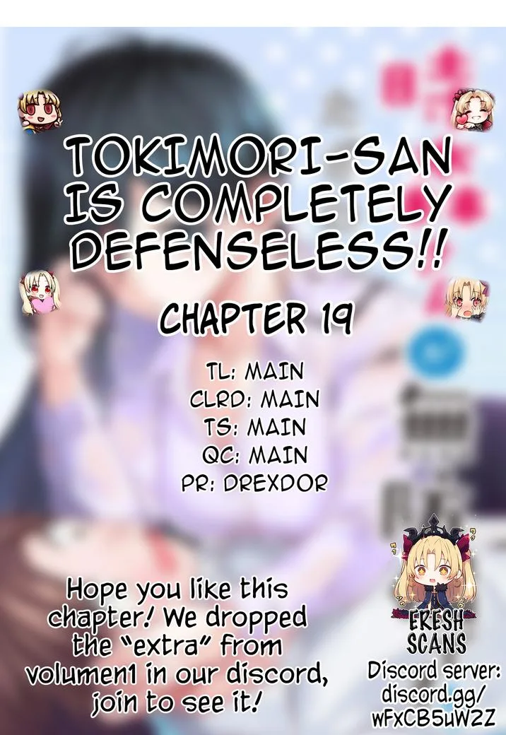 Tokimari-san is Completely Defenseless!! Chapter 19 page 1