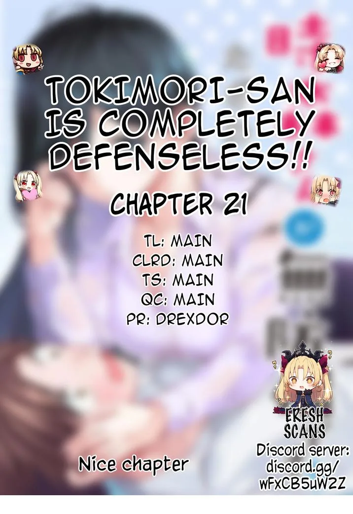 Tokimari-san is Completely Defenseless!! Chapter 21 page 13