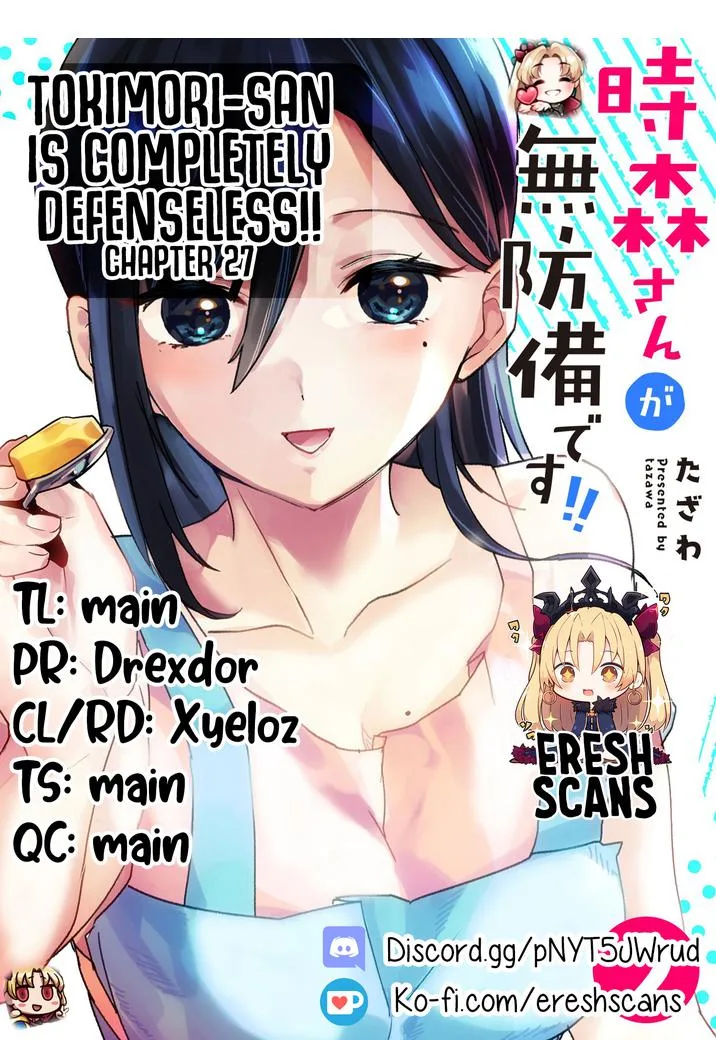 Tokimari-san is Completely Defenseless!! Chapter 27 page 1