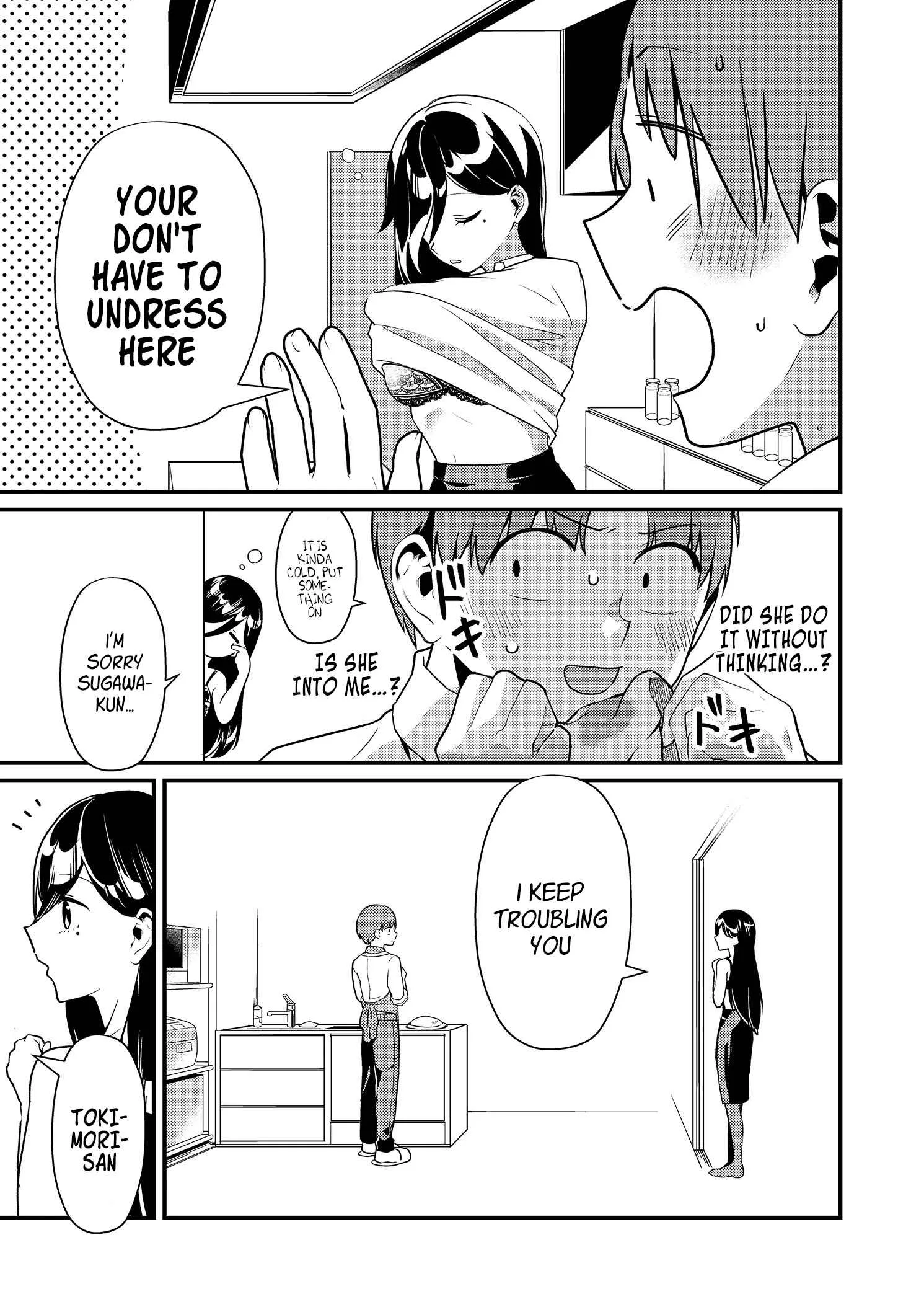 Tokimari-san is Completely Defenseless!! Chapter 3 page 8