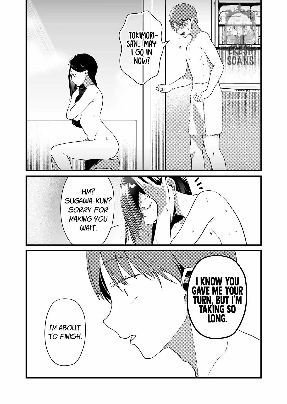 Tokimari-san is Completely Defenseless!! Chapter 35 page 8