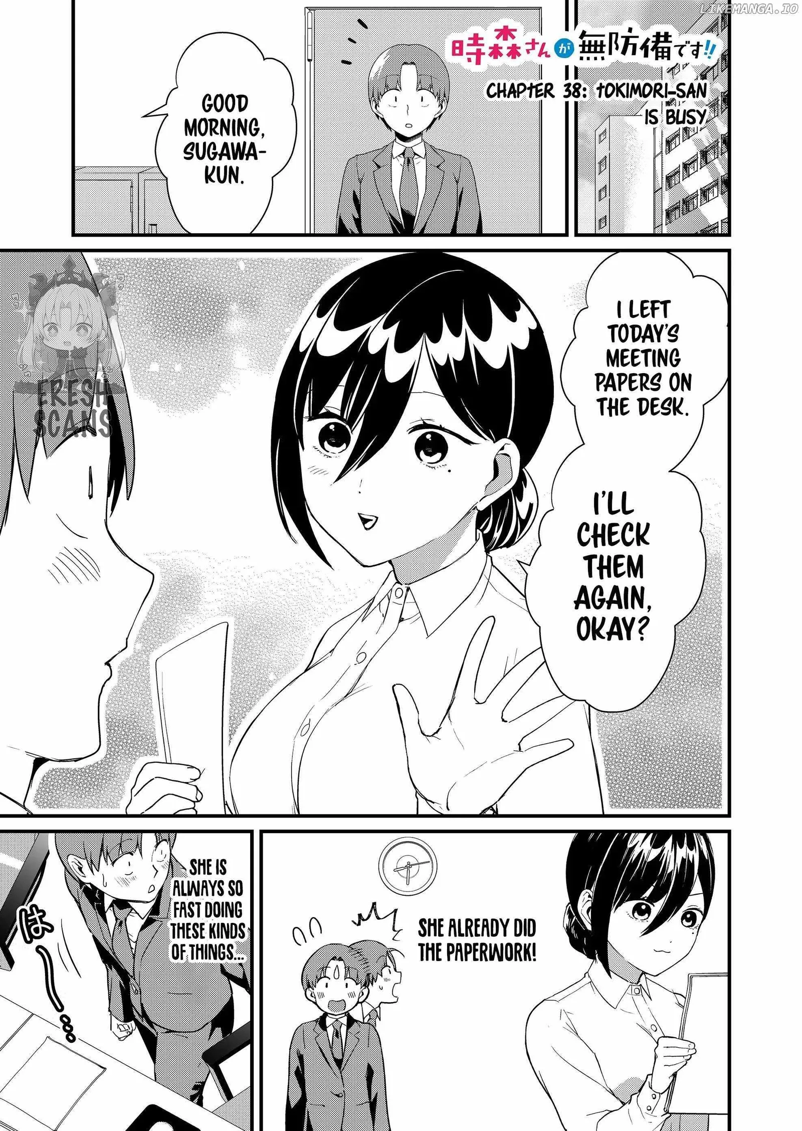 Tokimari-san is Completely Defenseless!! Chapter 38 page 2