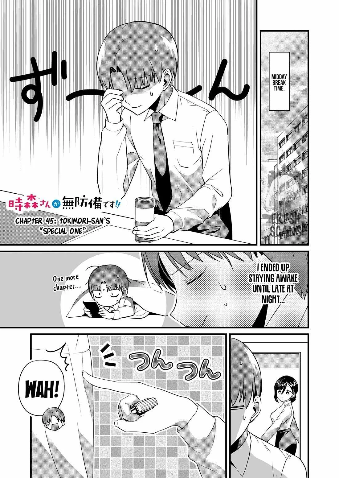 Tokimari-san is Completely Defenseless!! Chapter 45 page 2