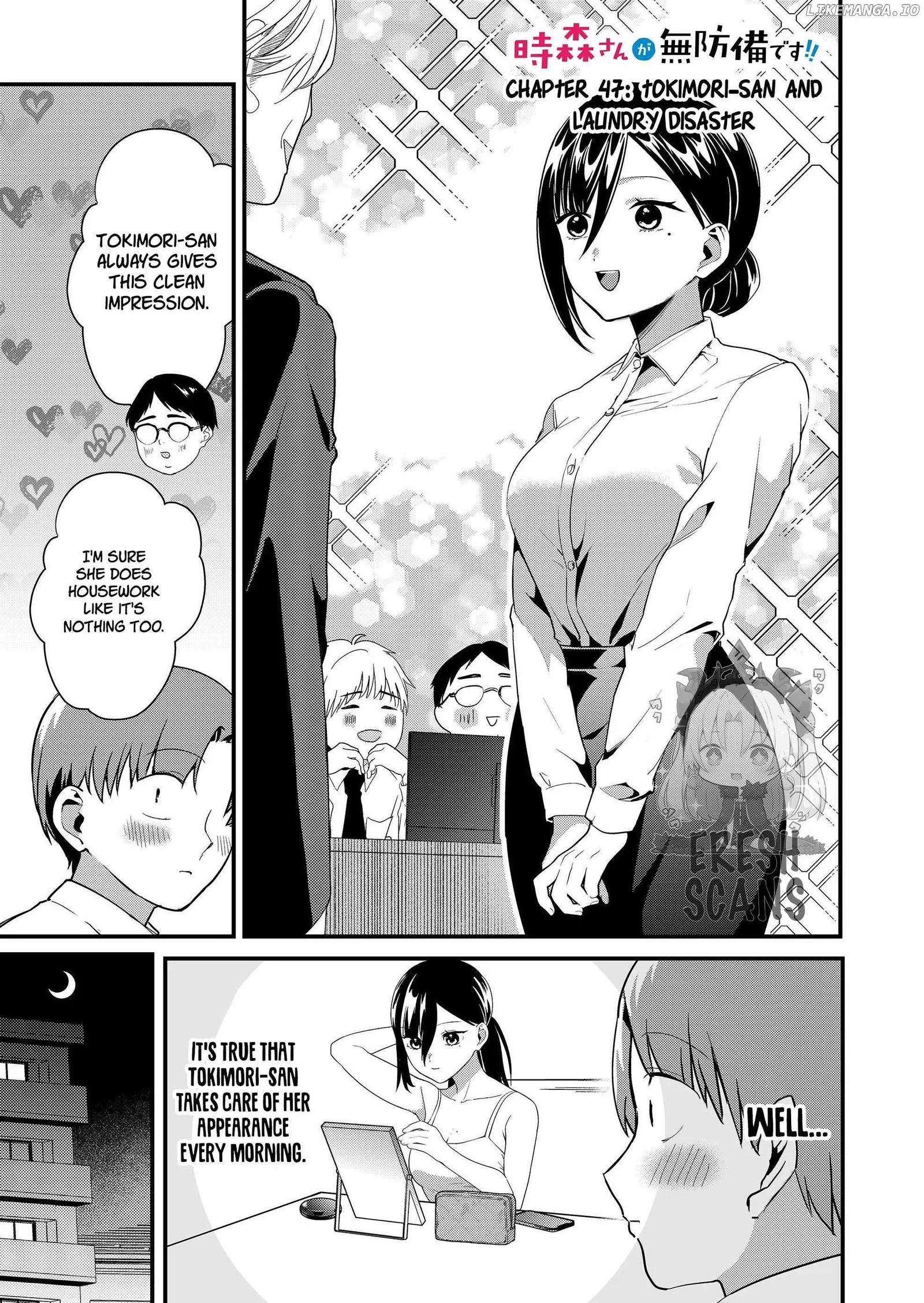 Tokimari-san is Completely Defenseless!! Chapter 47 page 2