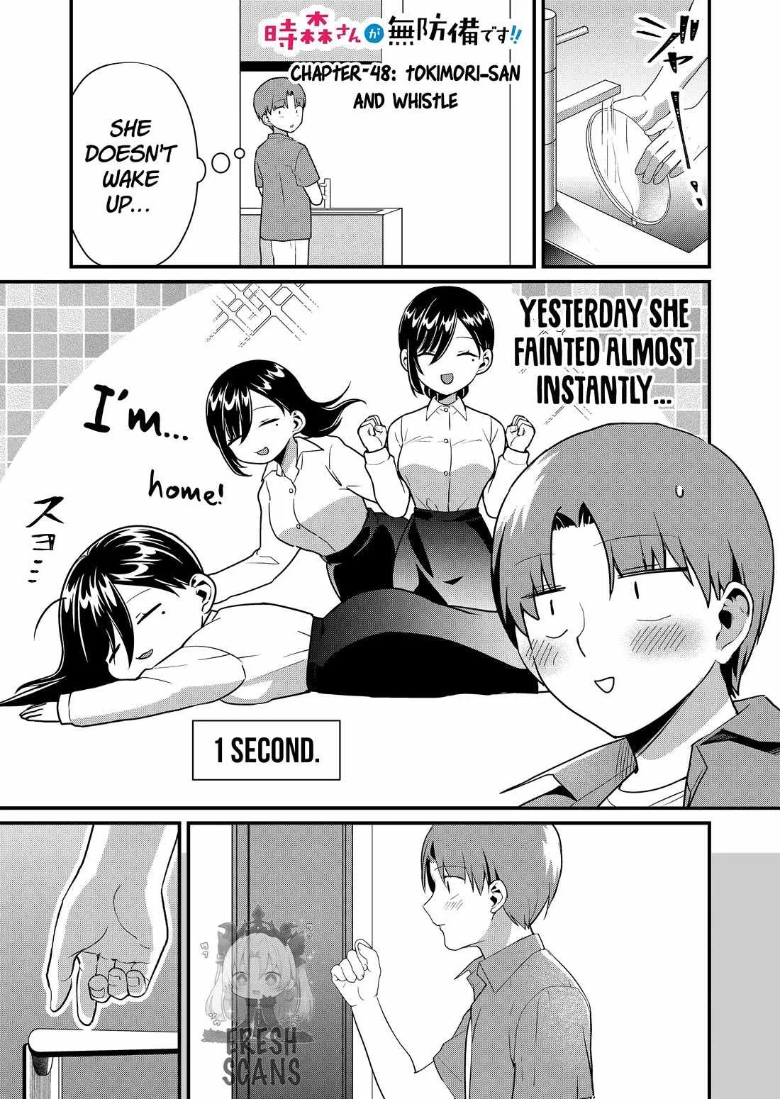 Tokimari-san is Completely Defenseless!! Chapter 48 page 2