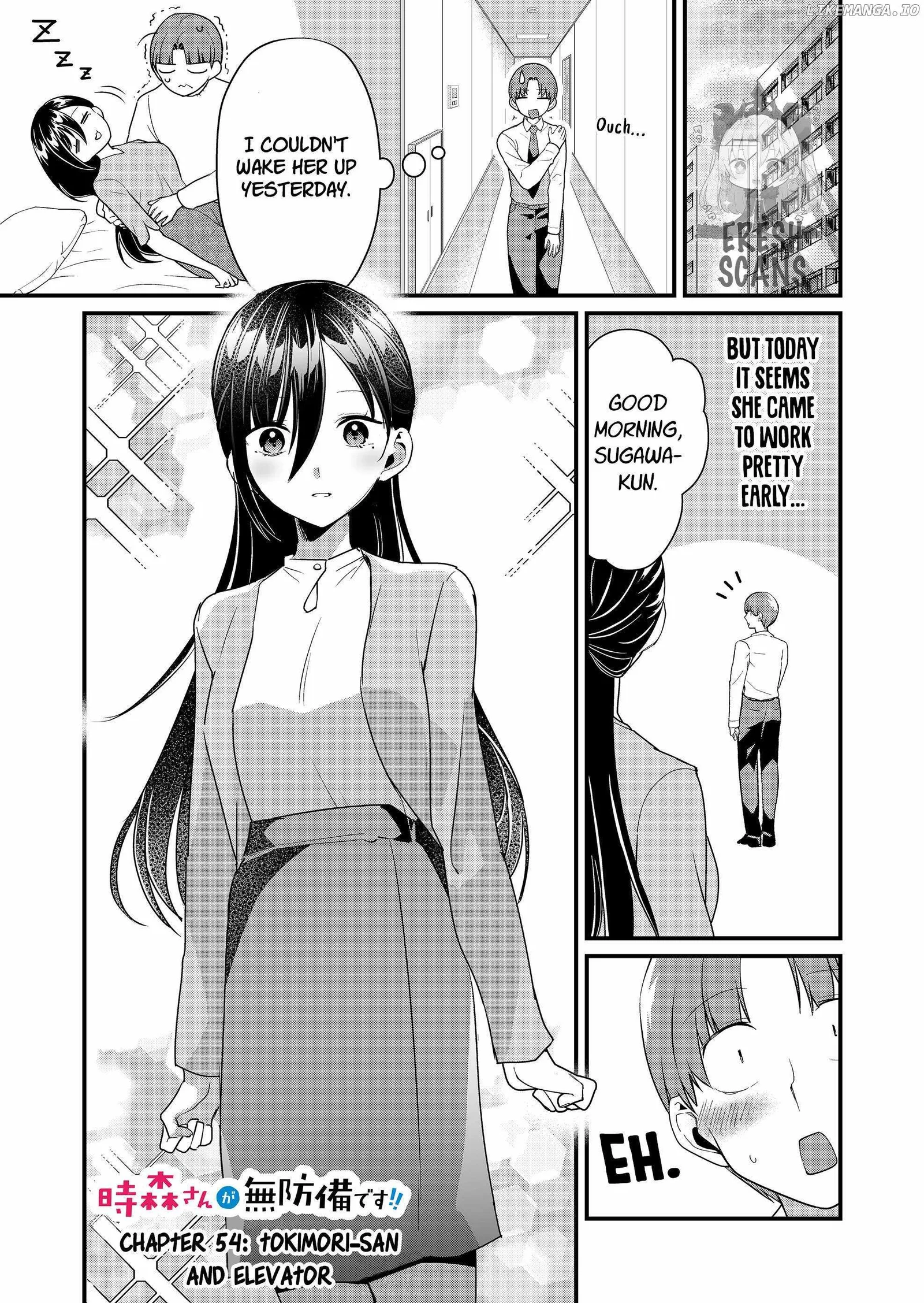 Tokimari-san is Completely Defenseless!! Chapter 54 page 2