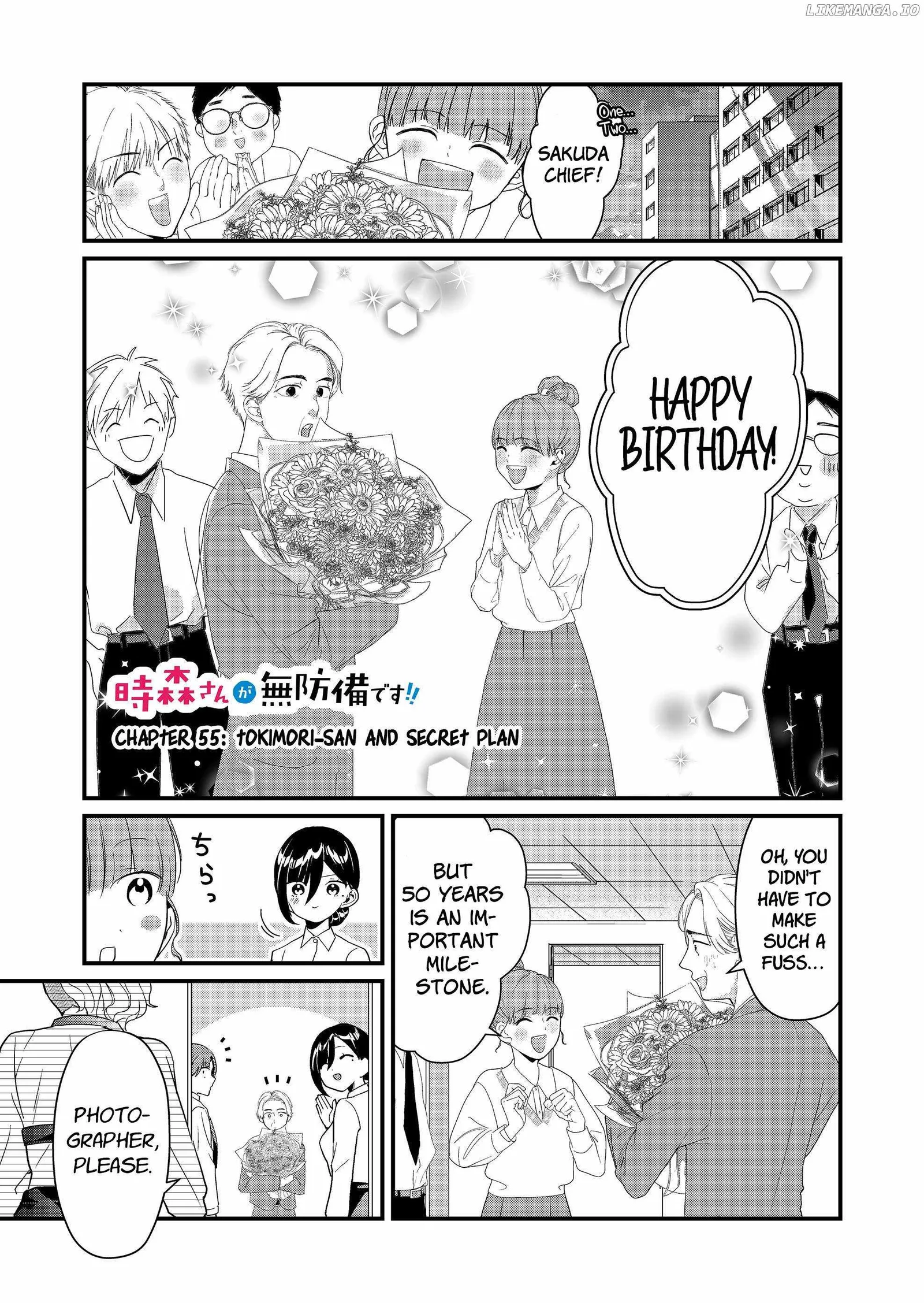Tokimari-san is Completely Defenseless!! Chapter 55 page 2