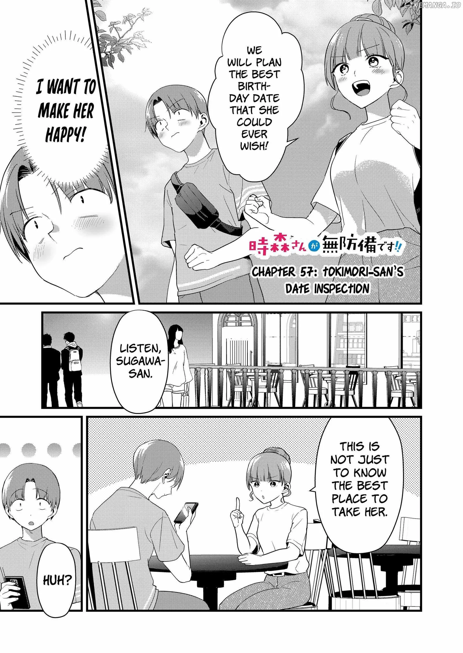 Tokimari-san is Completely Defenseless!! Chapter 57 page 2