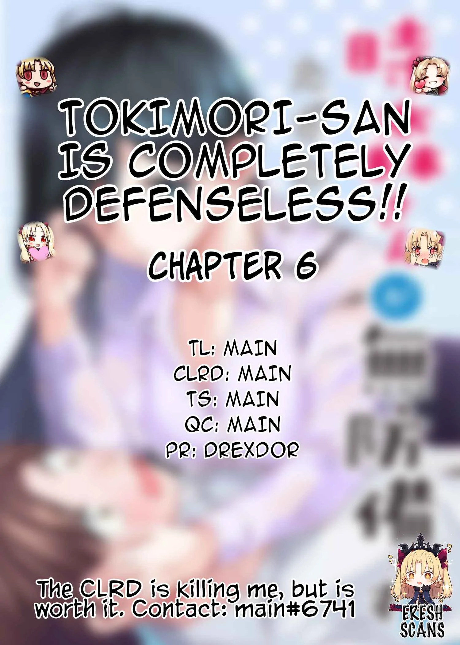 Tokimari-san is Completely Defenseless!! Chapter 6 page 1