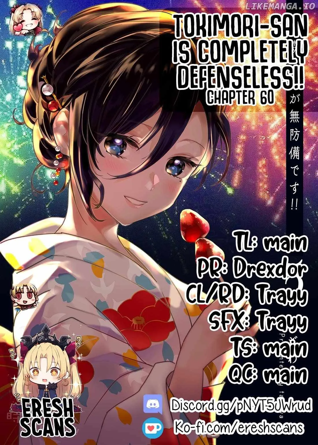 Tokimari-san is Completely Defenseless!! Chapter 60 page 1