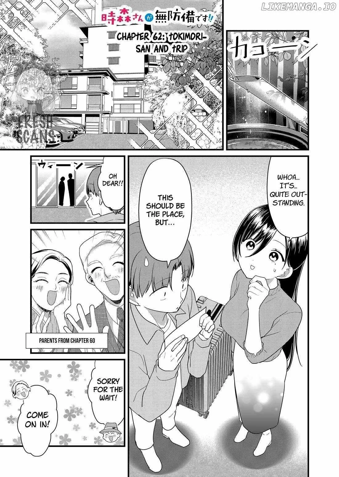 Tokimari-san is Completely Defenseless!! Chapter 62 page 1