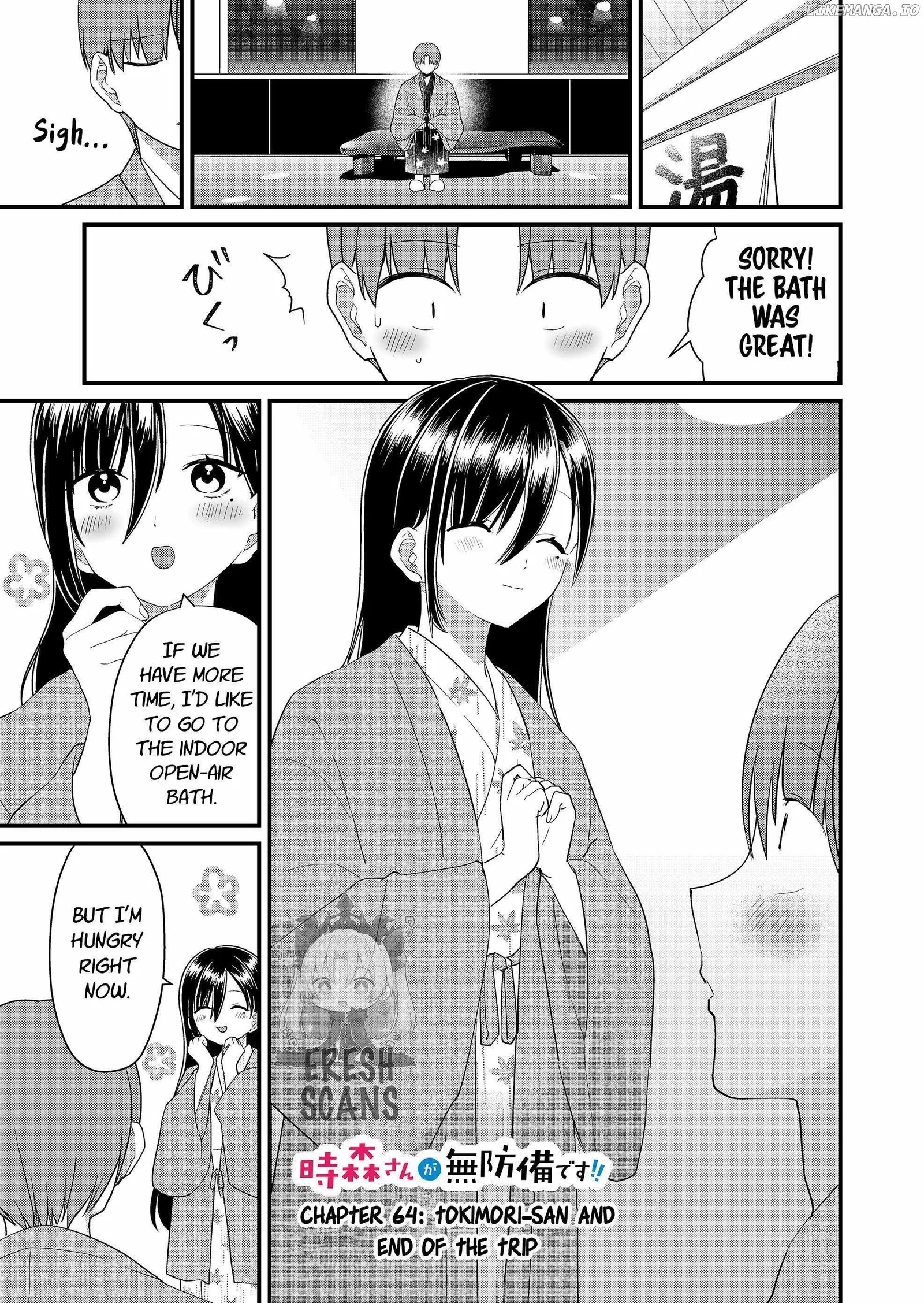 Tokimari-san is Completely Defenseless!! Chapter 64 page 1