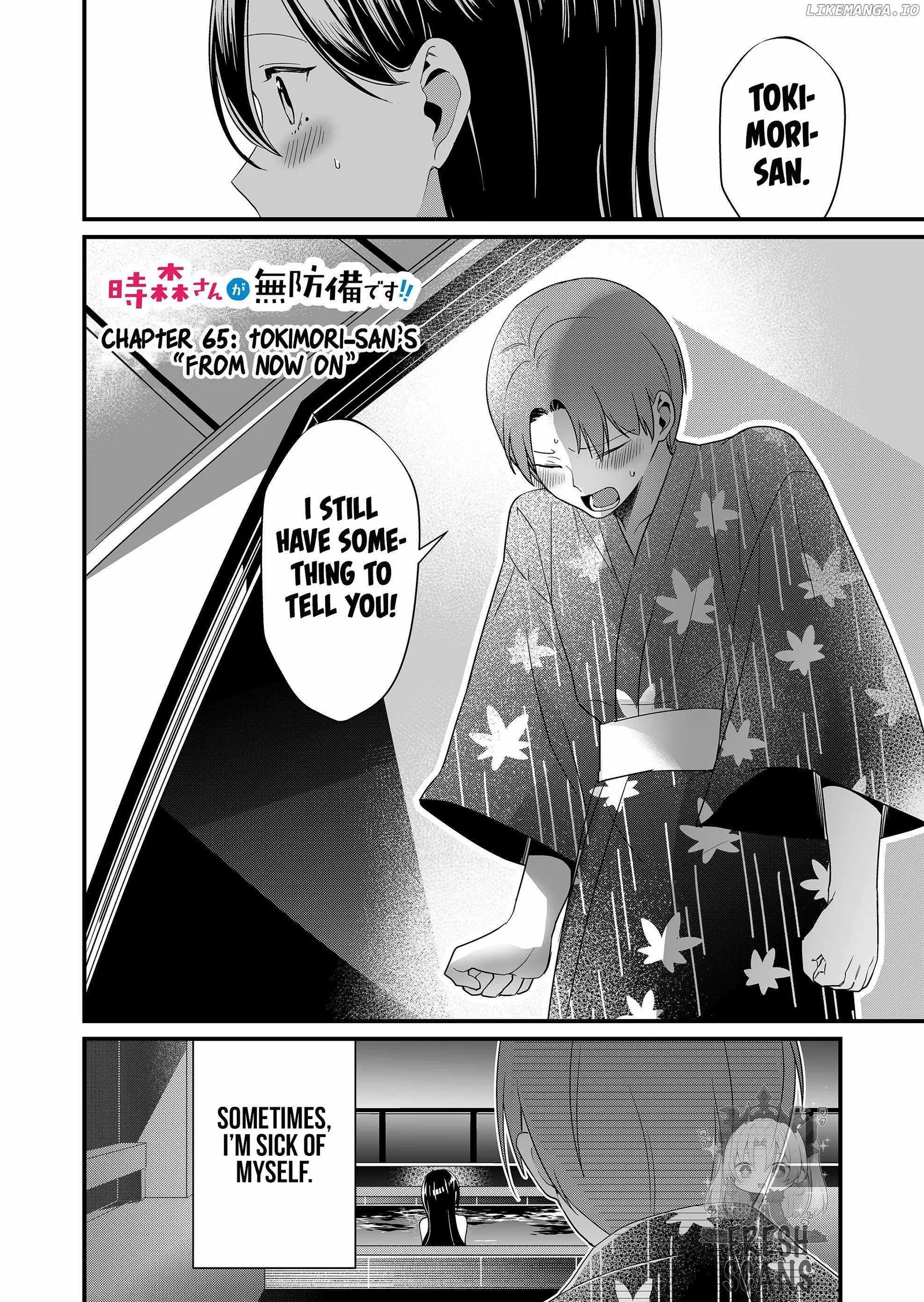 Tokimari-san is Completely Defenseless!! Chapter 65 page 1