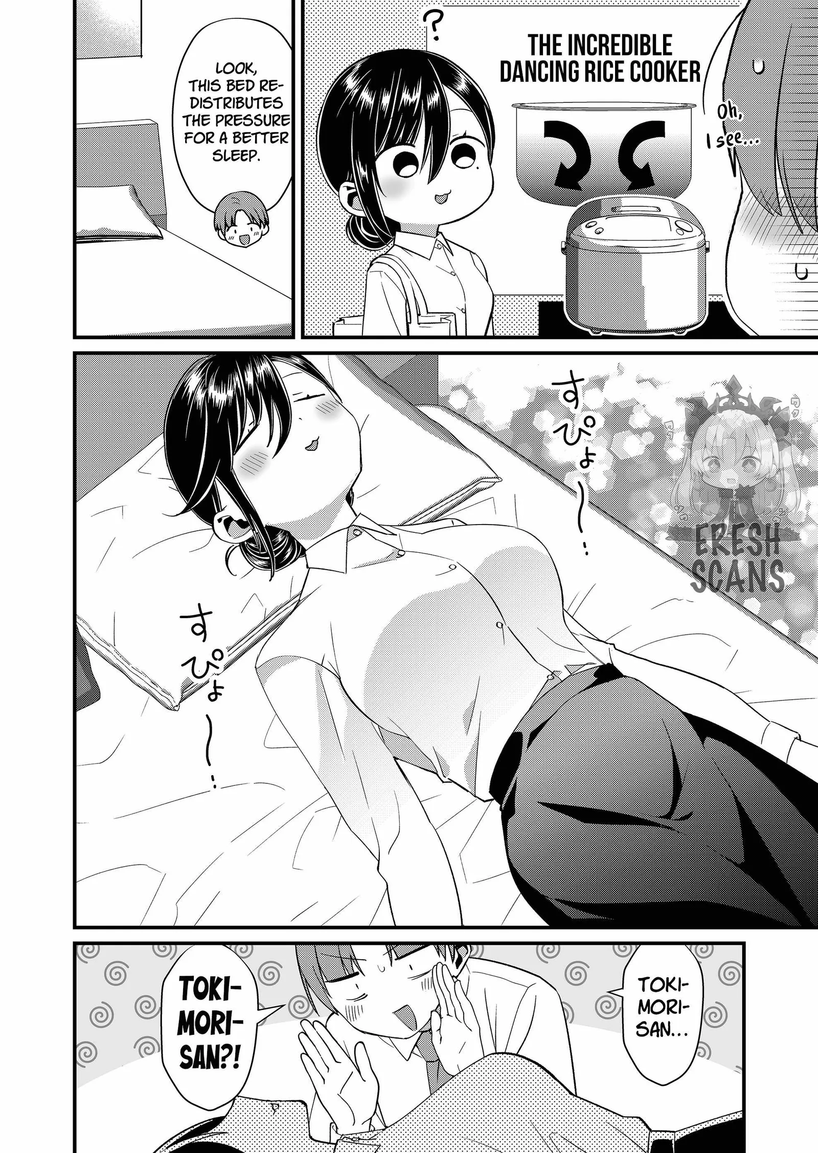 Tokimari-san is Completely Defenseless!! Chapter 73 page 8