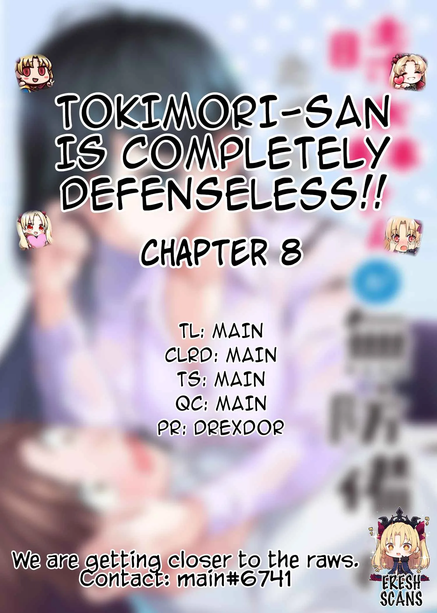 Tokimari-san is Completely Defenseless!! Chapter 8 page 1