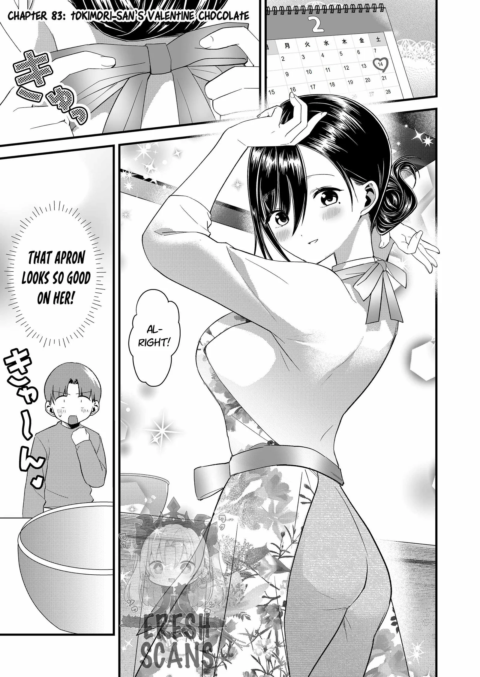 Tokimari-san is Completely Defenseless!! Chapter 83 page 1