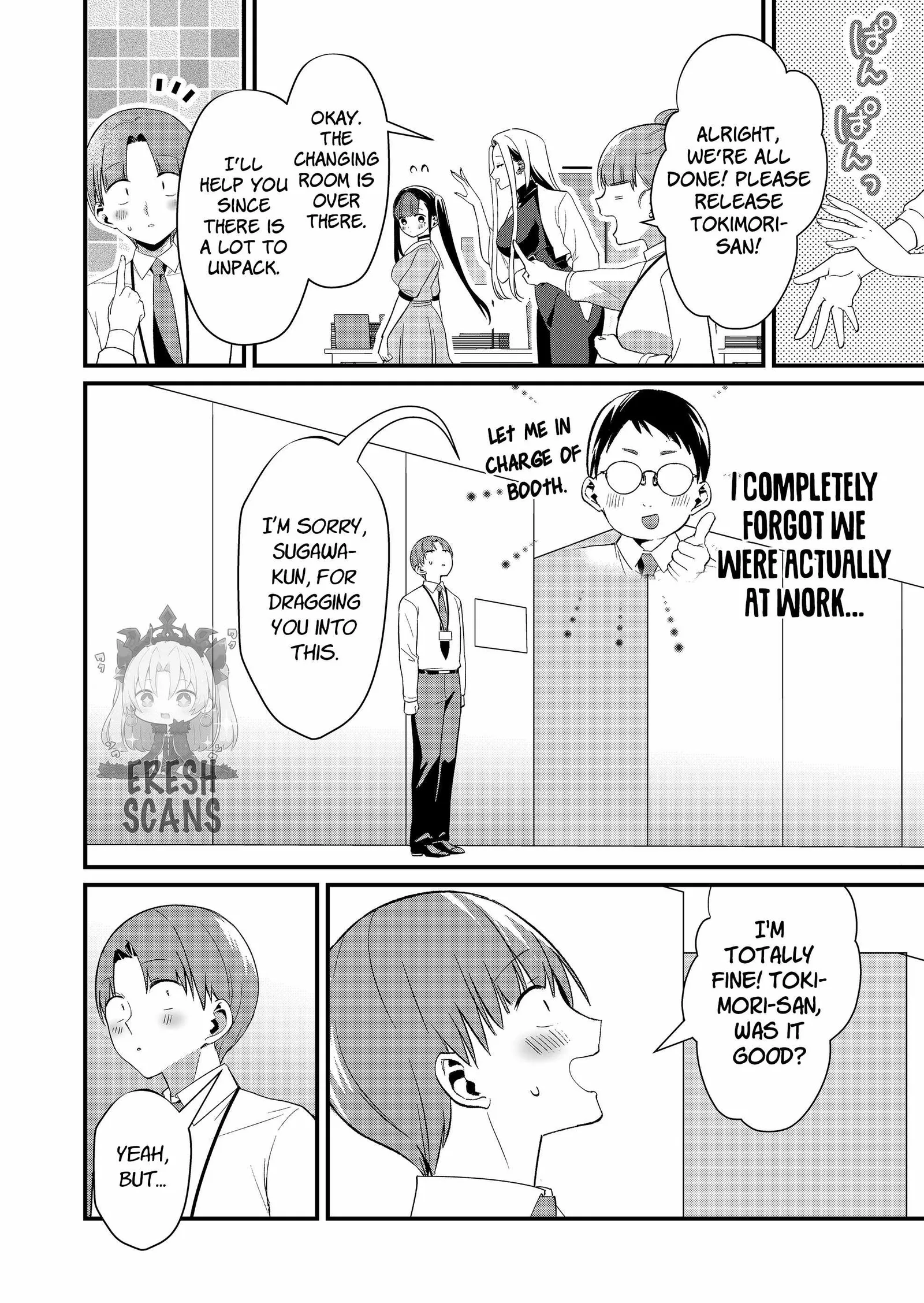 Tokimari-san is Completely Defenseless!! Chapter 87 page 12
