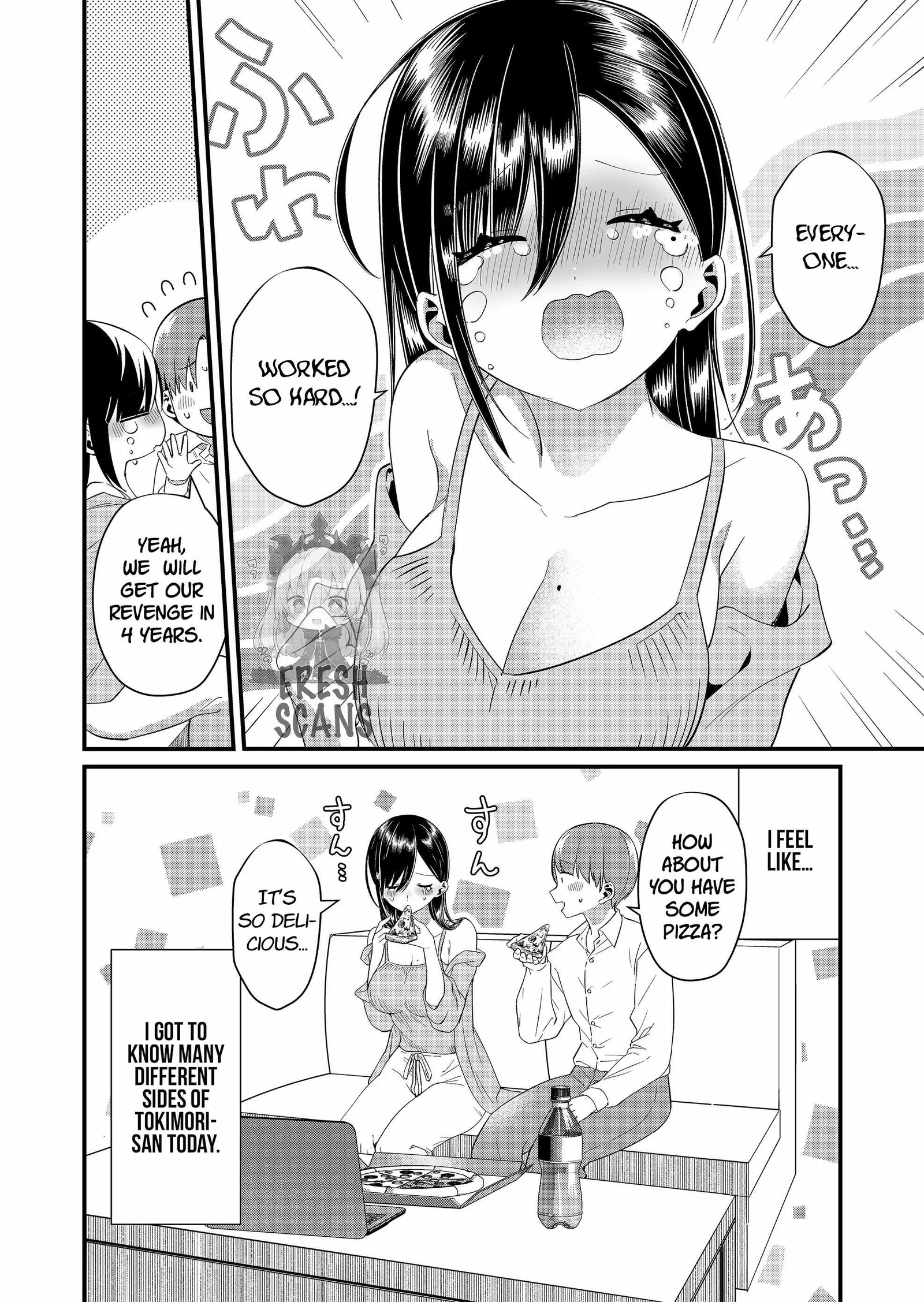 Tokimari-san is Completely Defenseless!! Chapter 89 page 12