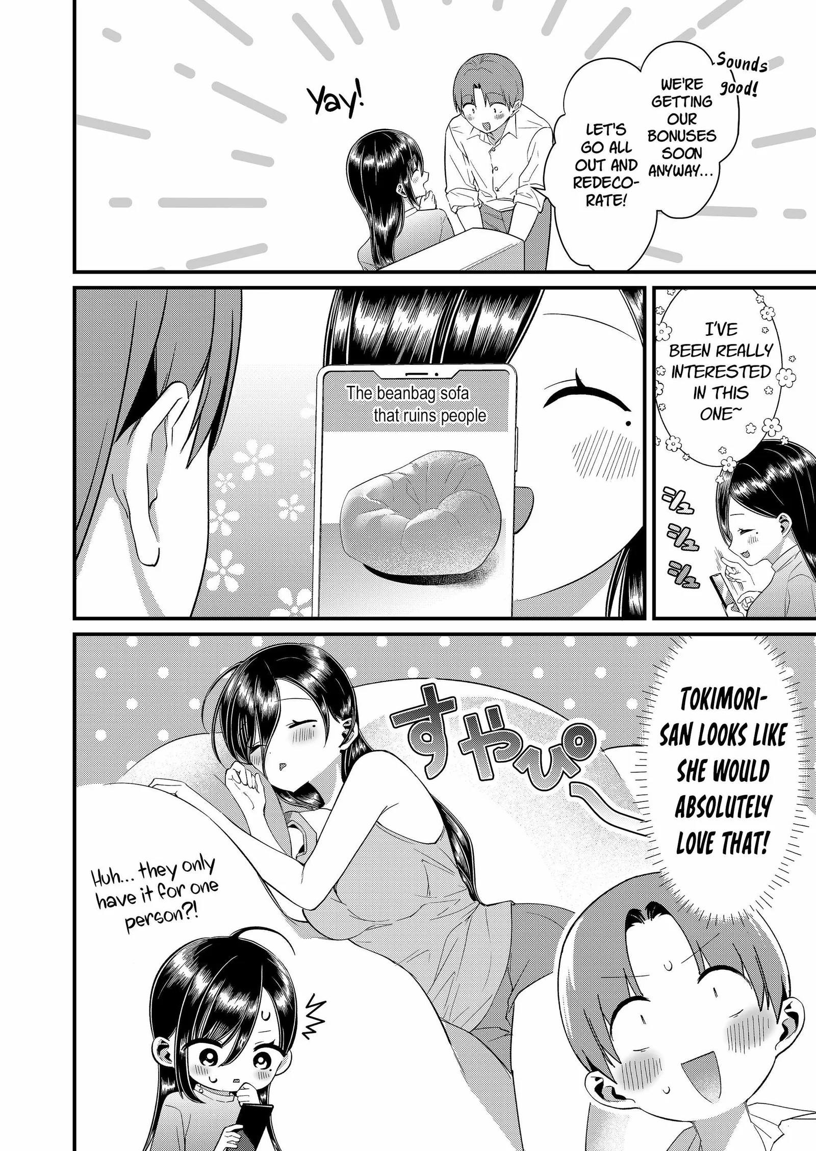 Tokimari-san is Completely Defenseless!! Chapter 91 page 4