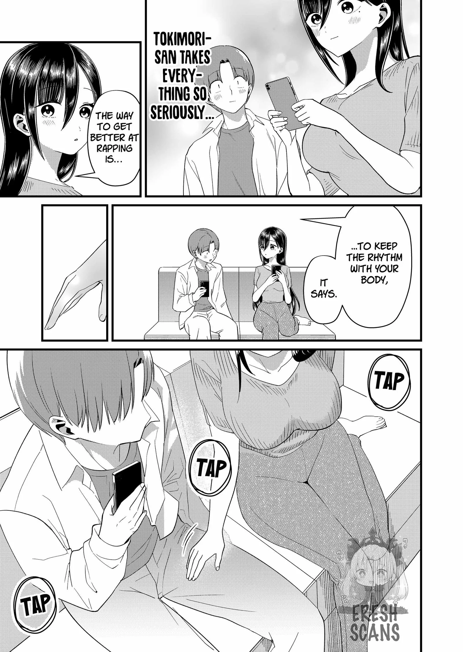 Tokimari-san is Completely Defenseless!! Chapter 92 page 5
