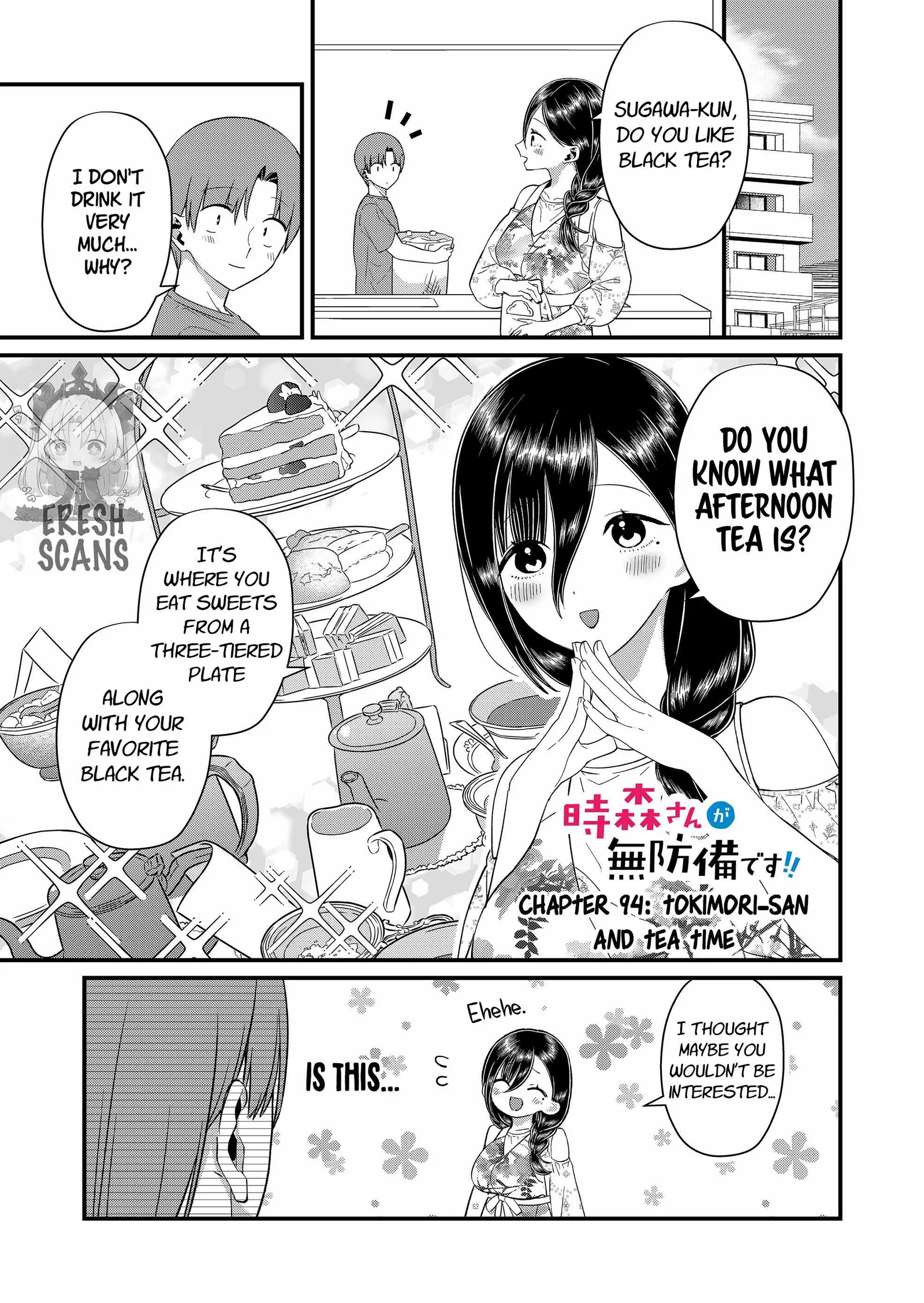 Tokimari-san is Completely Defenseless!! Chapter 94 page 1