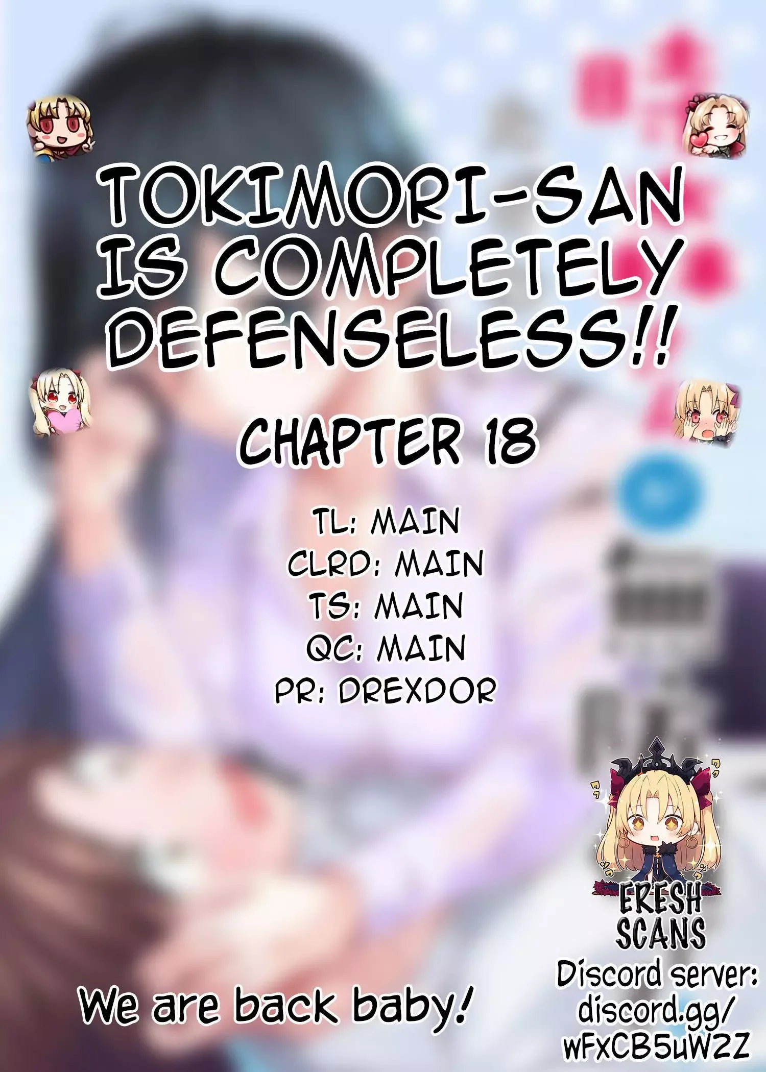 Tokimori-san ga Muboubi desu!! Chapter 18 page 1