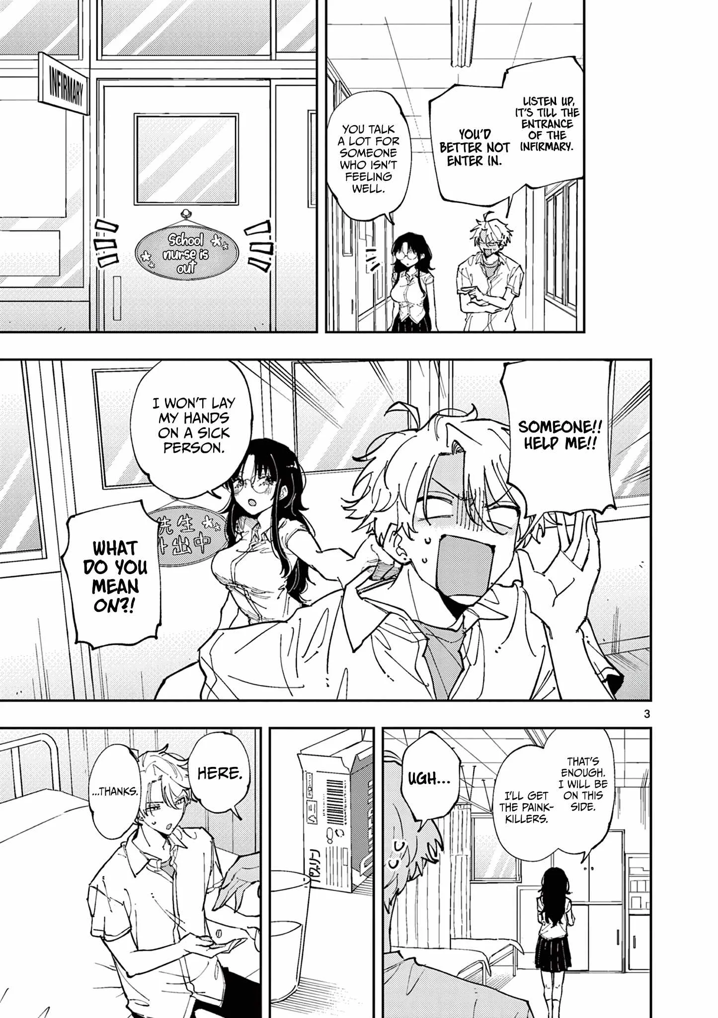 Tonari no Seki no Yatsu ga Souiu Me de Mitekuru Chapter 10 page 3