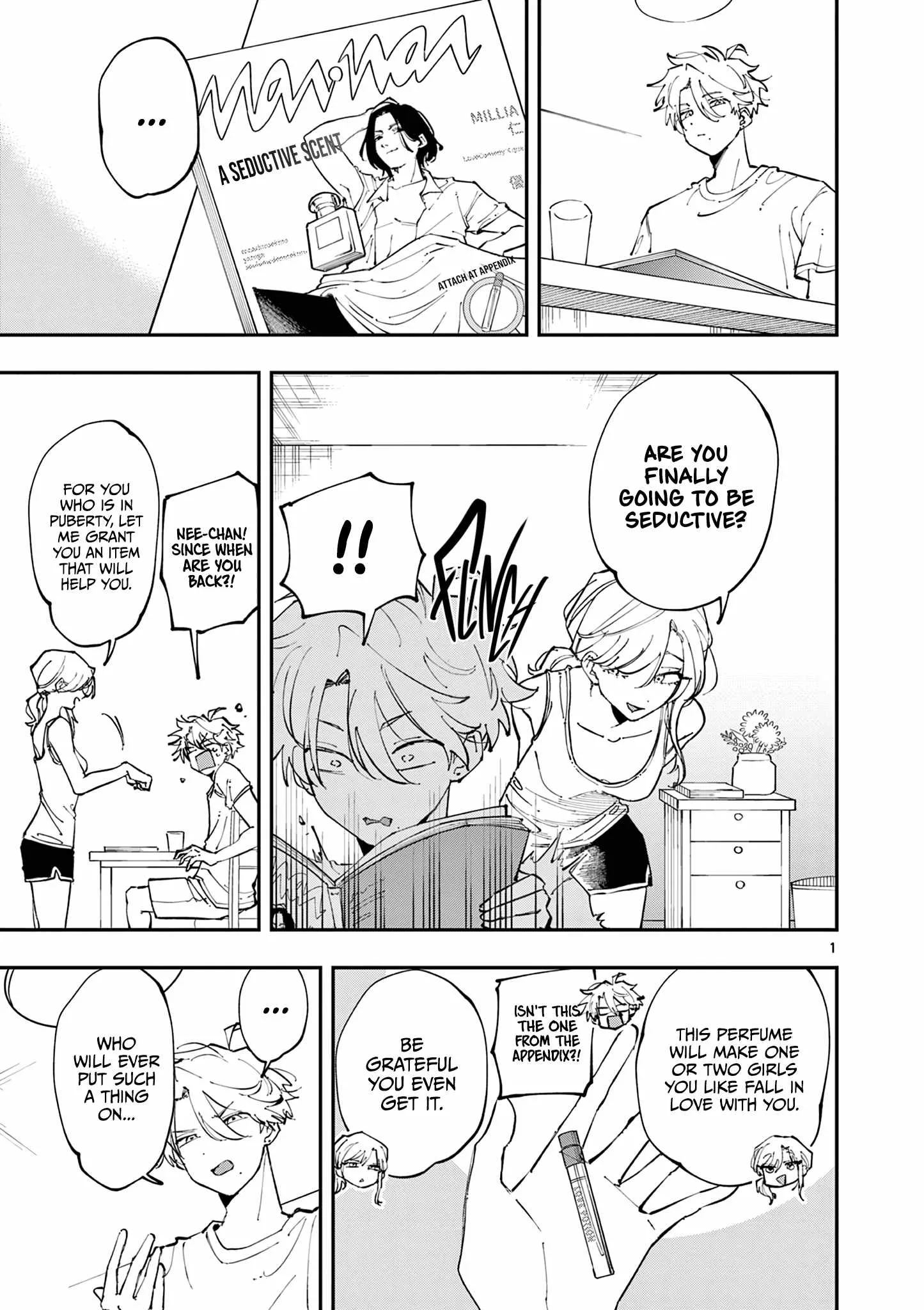 Tonari no Seki no Yatsu ga Souiu Me de Mitekuru Chapter 13 page 1