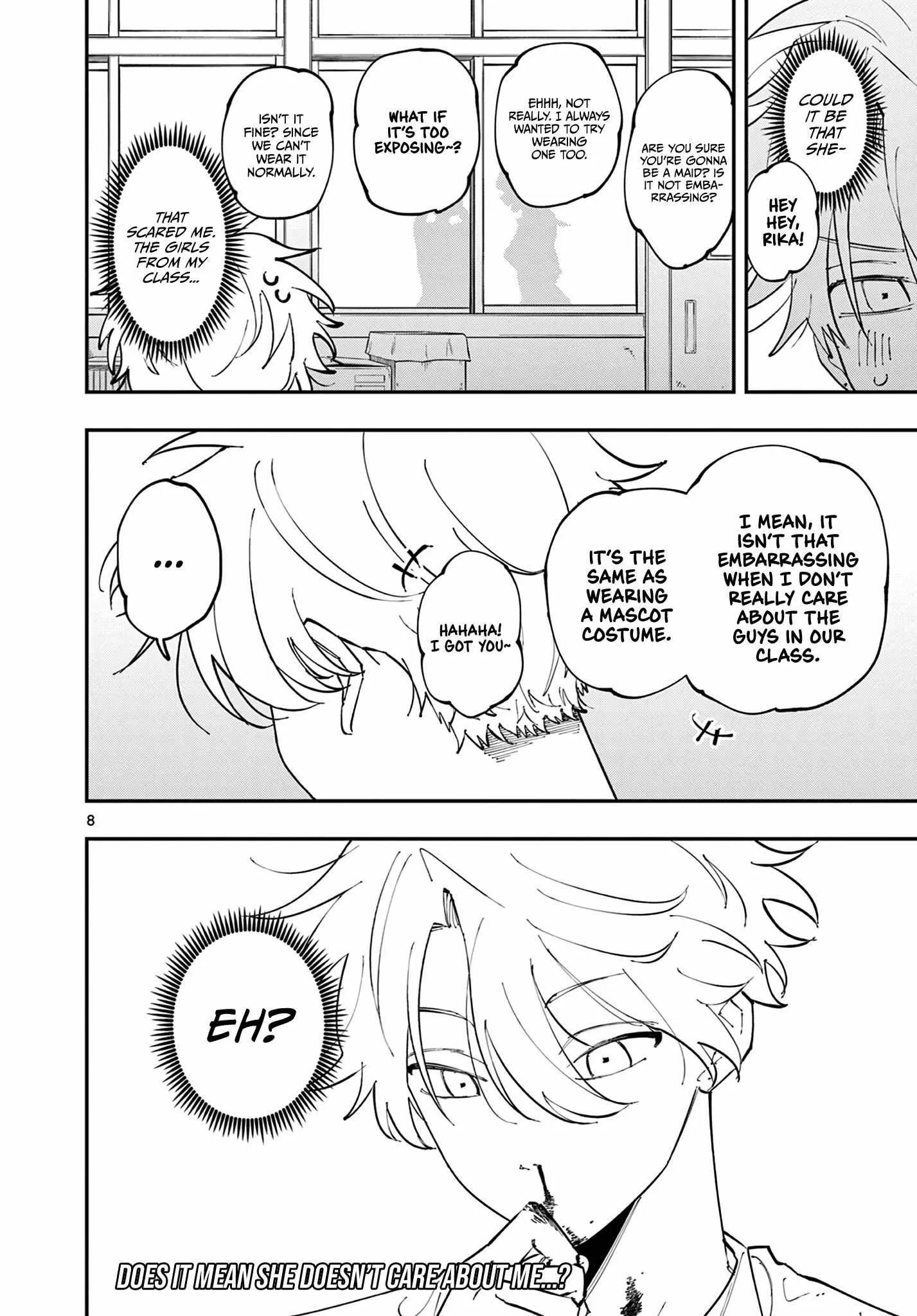 Tonari no Seki no Yatsu ga Souiu Me de Mitekuru Chapter 14 page 8